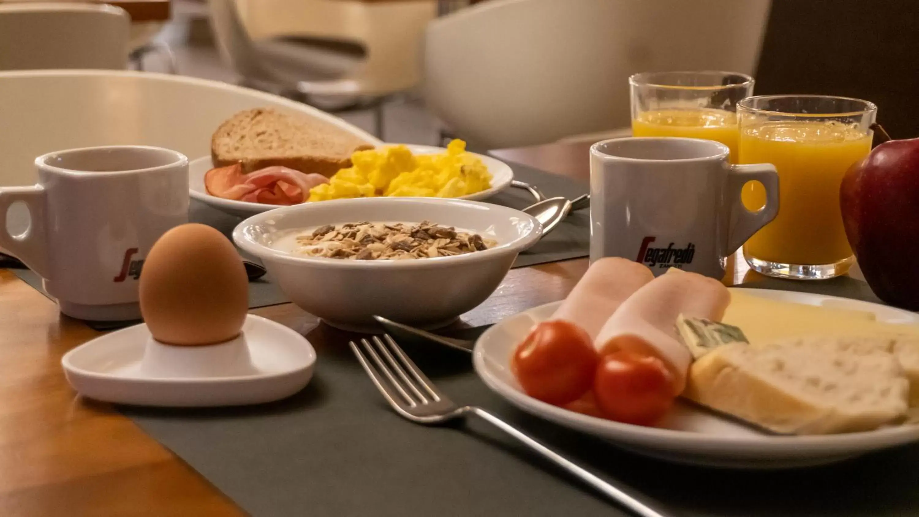 Buffet breakfast, Breakfast in AMEDIA Hotel