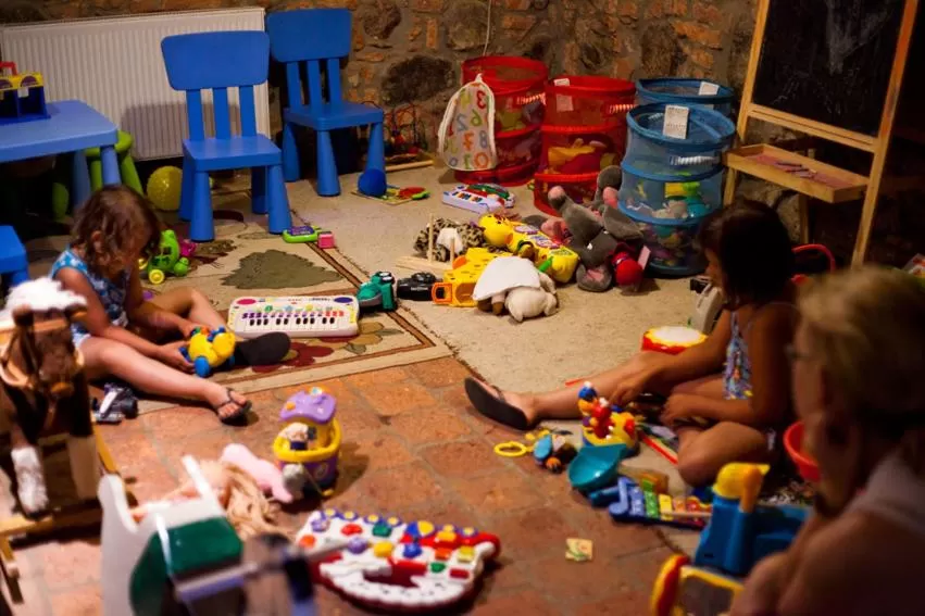 Children play ground in Olandia