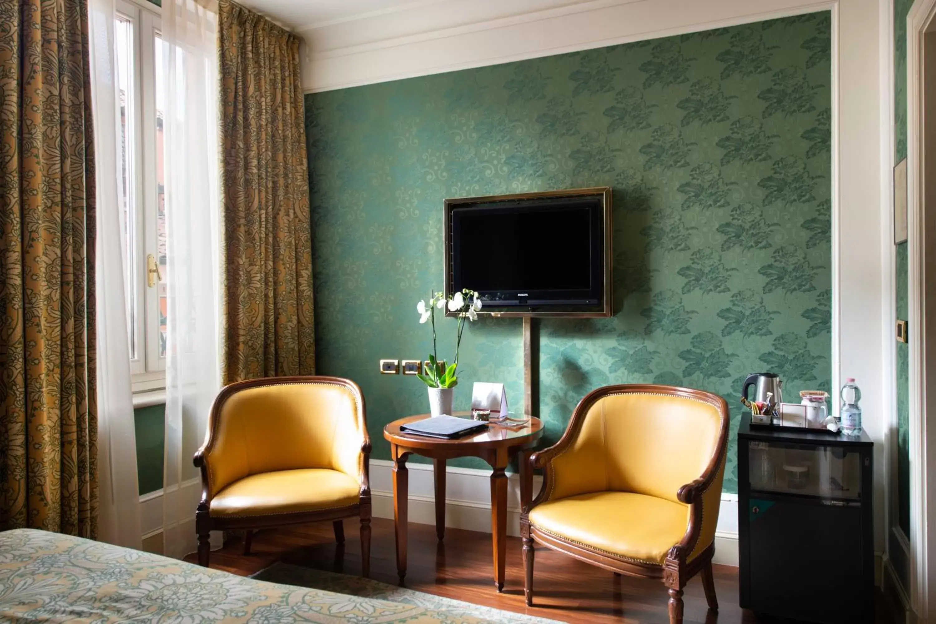 Bedroom, Seating Area in Art Hotel Orologio