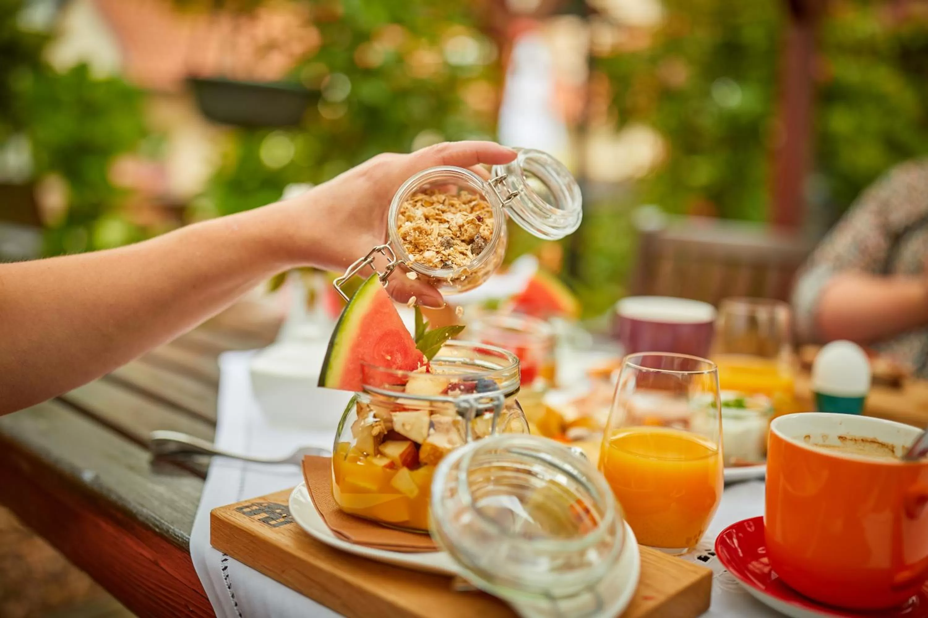 Continental breakfast in Hotel Landgraf