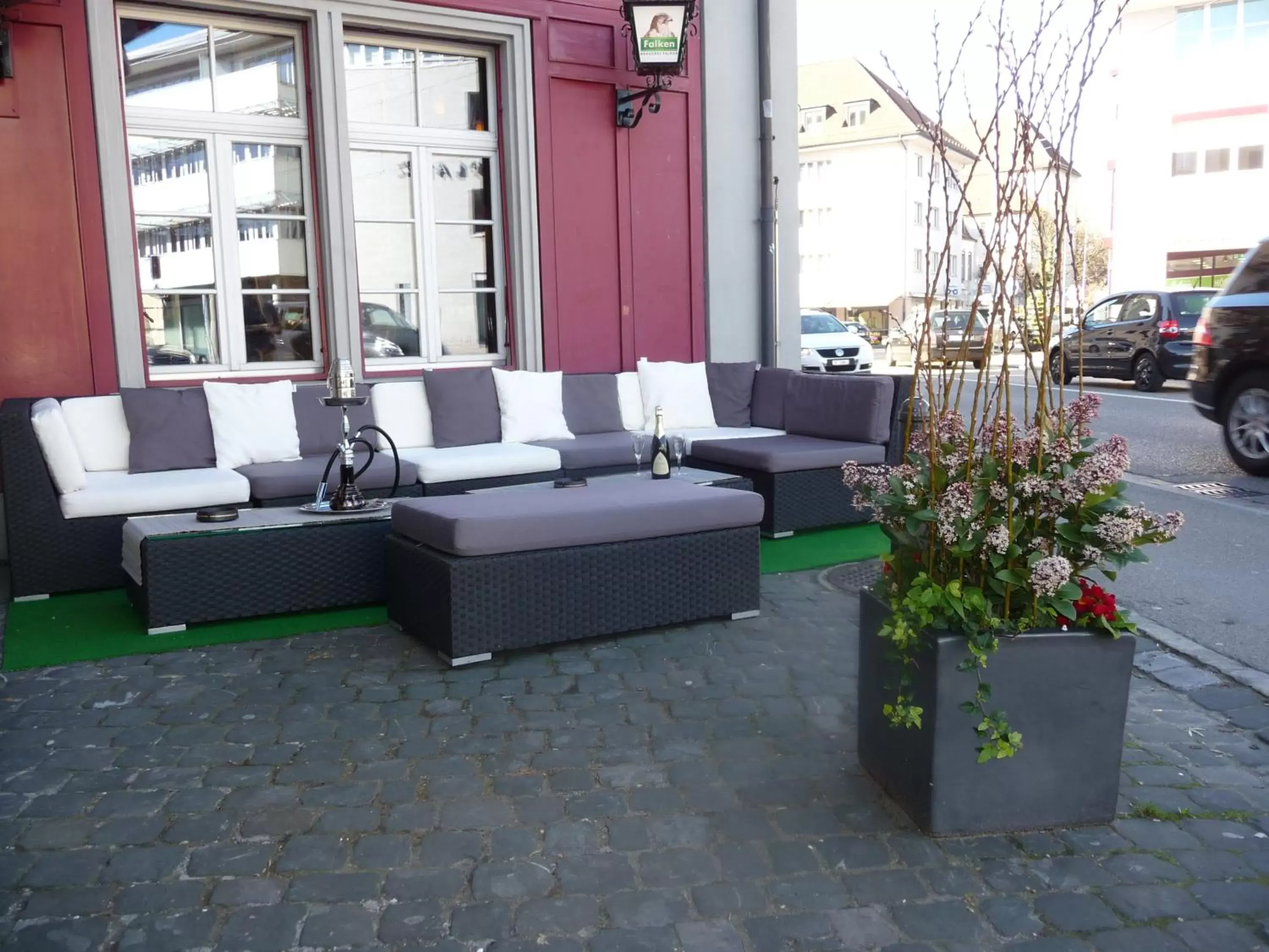 Patio in Gasthof zum Falken