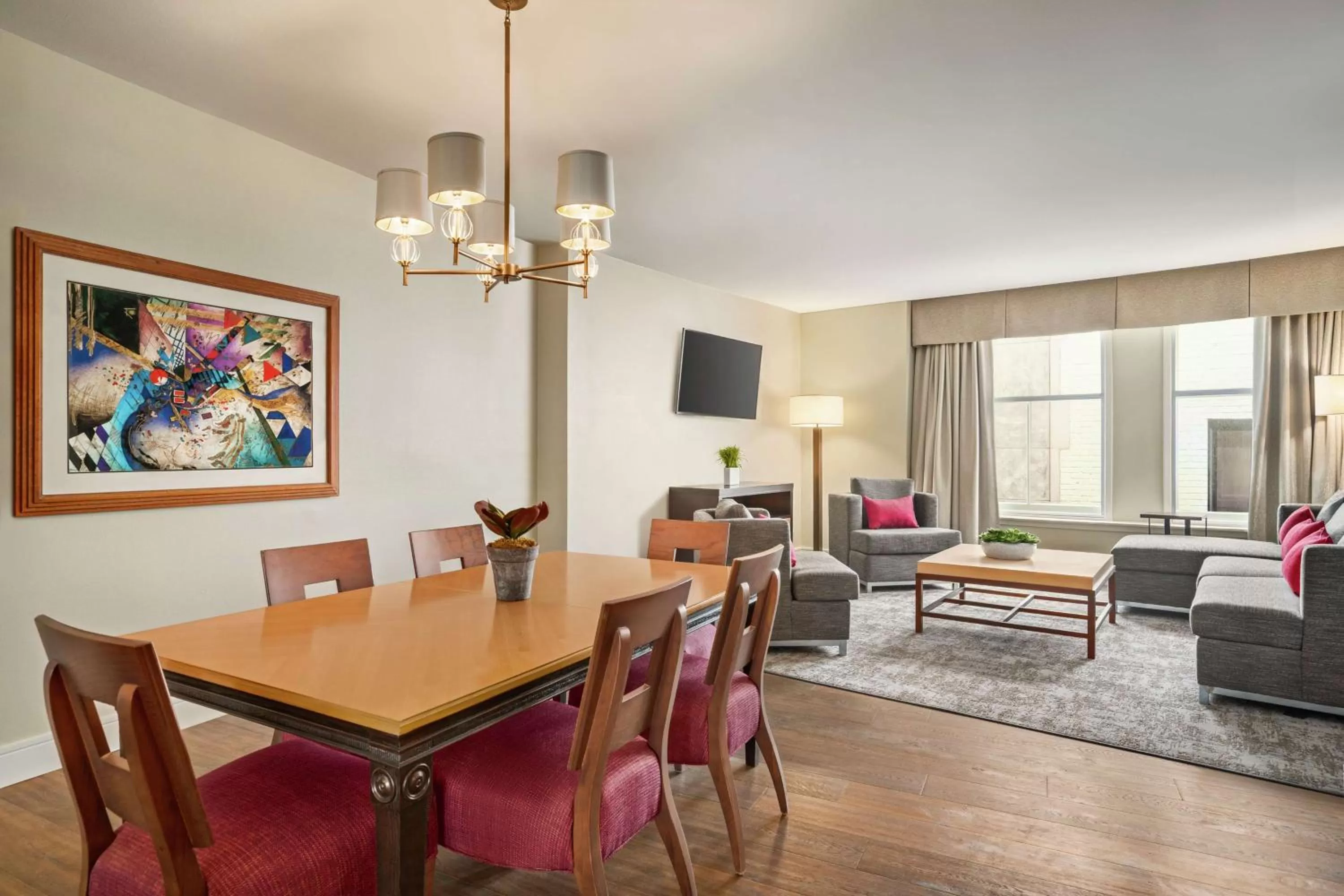 Living room in Hampton Inn Downtown / French Quarter Area