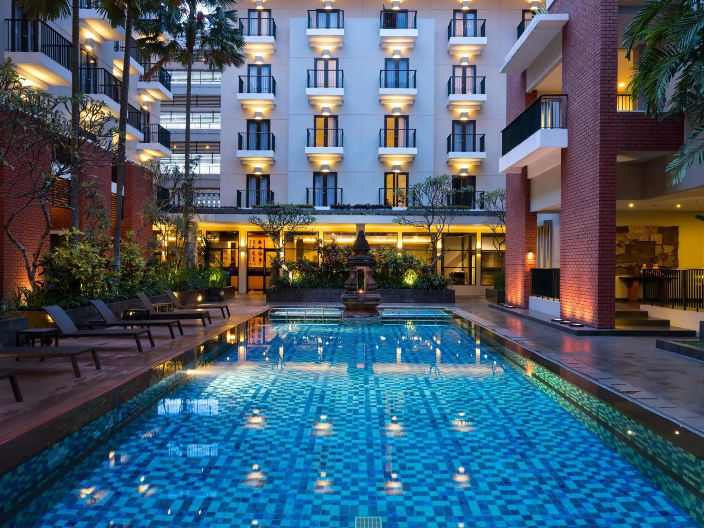 Property building, Swimming Pool in Hotel Santika Premiere Malang