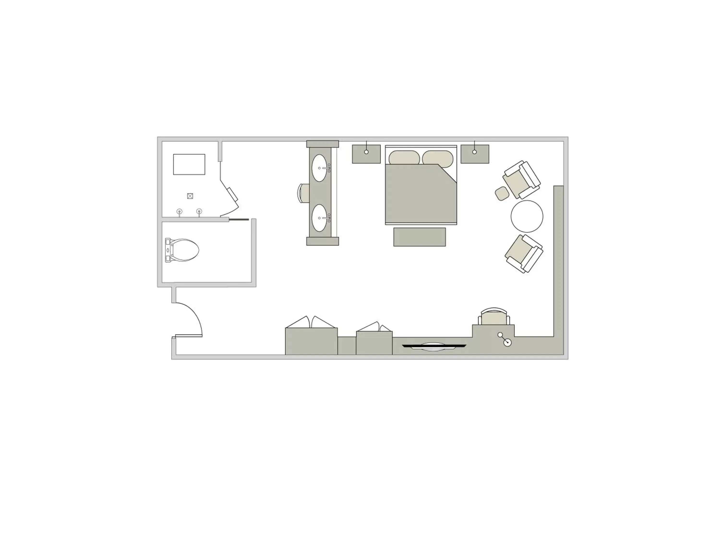 Floor Plan in The Guitar Hotel at Seminole Hard Rock Hotel & Casino