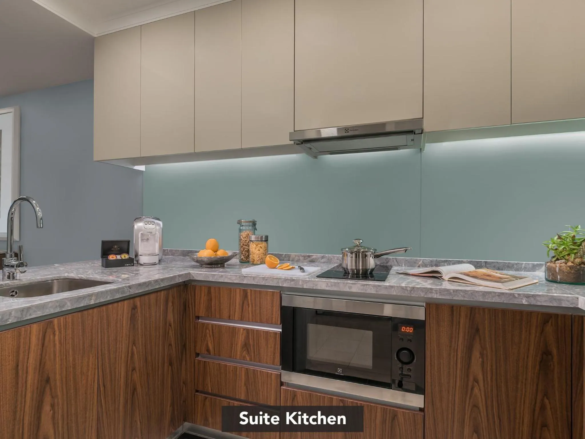 Kitchen or kitchenette in Ascott Makati
