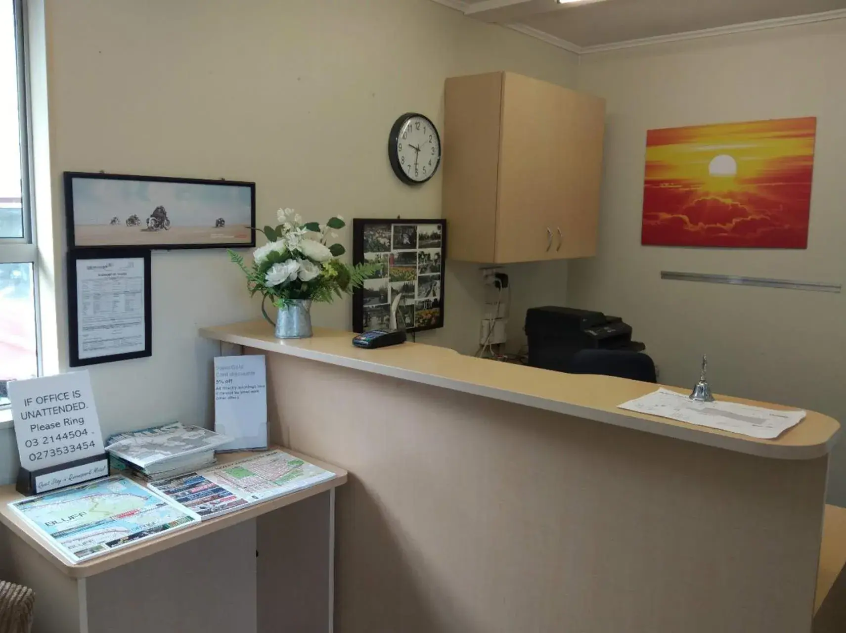 Lobby/Reception in Queens Park Motels