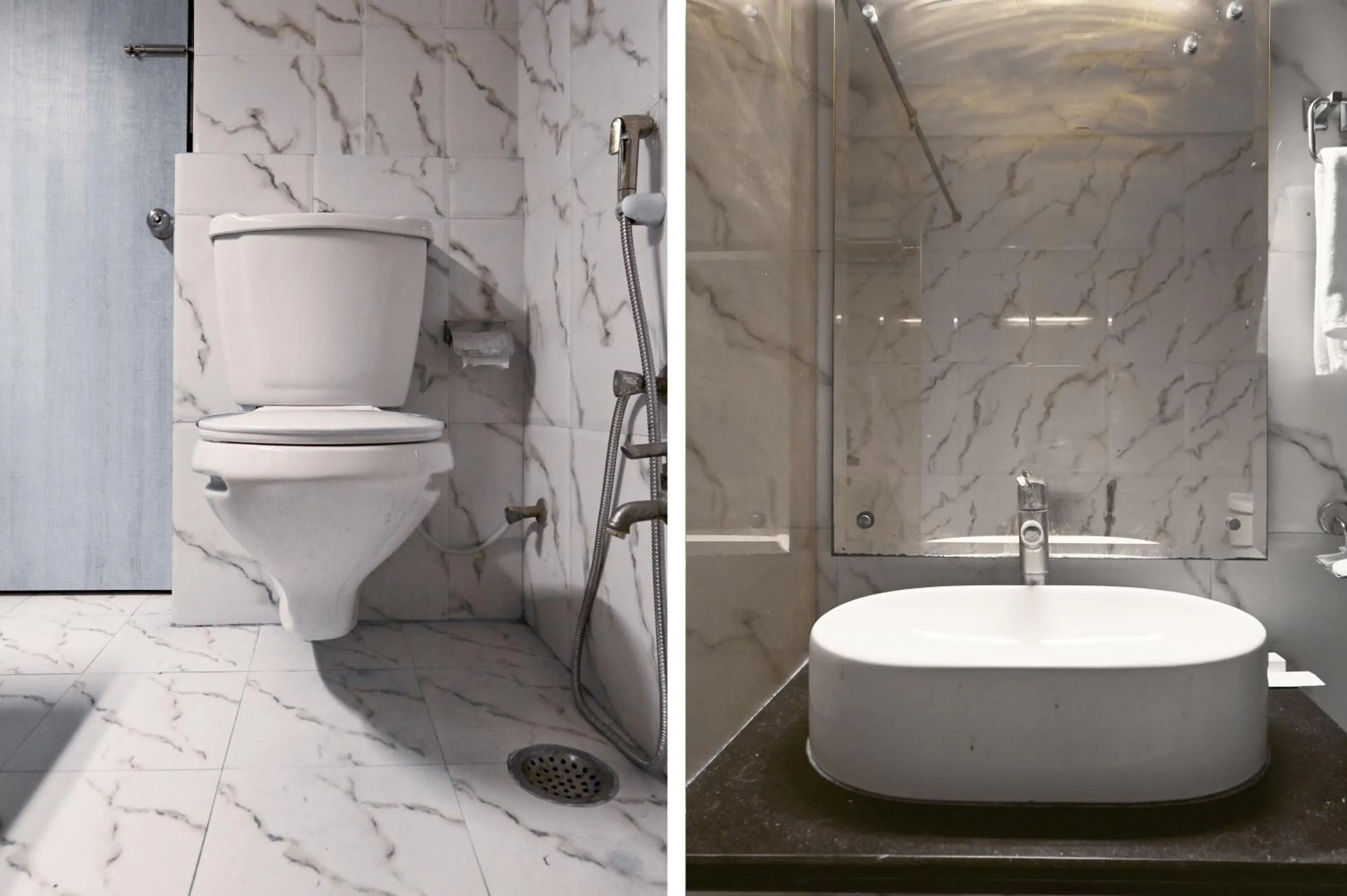 Shower in The Byke Grassfield Resort with Outdoor Pool, Shyam Nagar, Jaipur