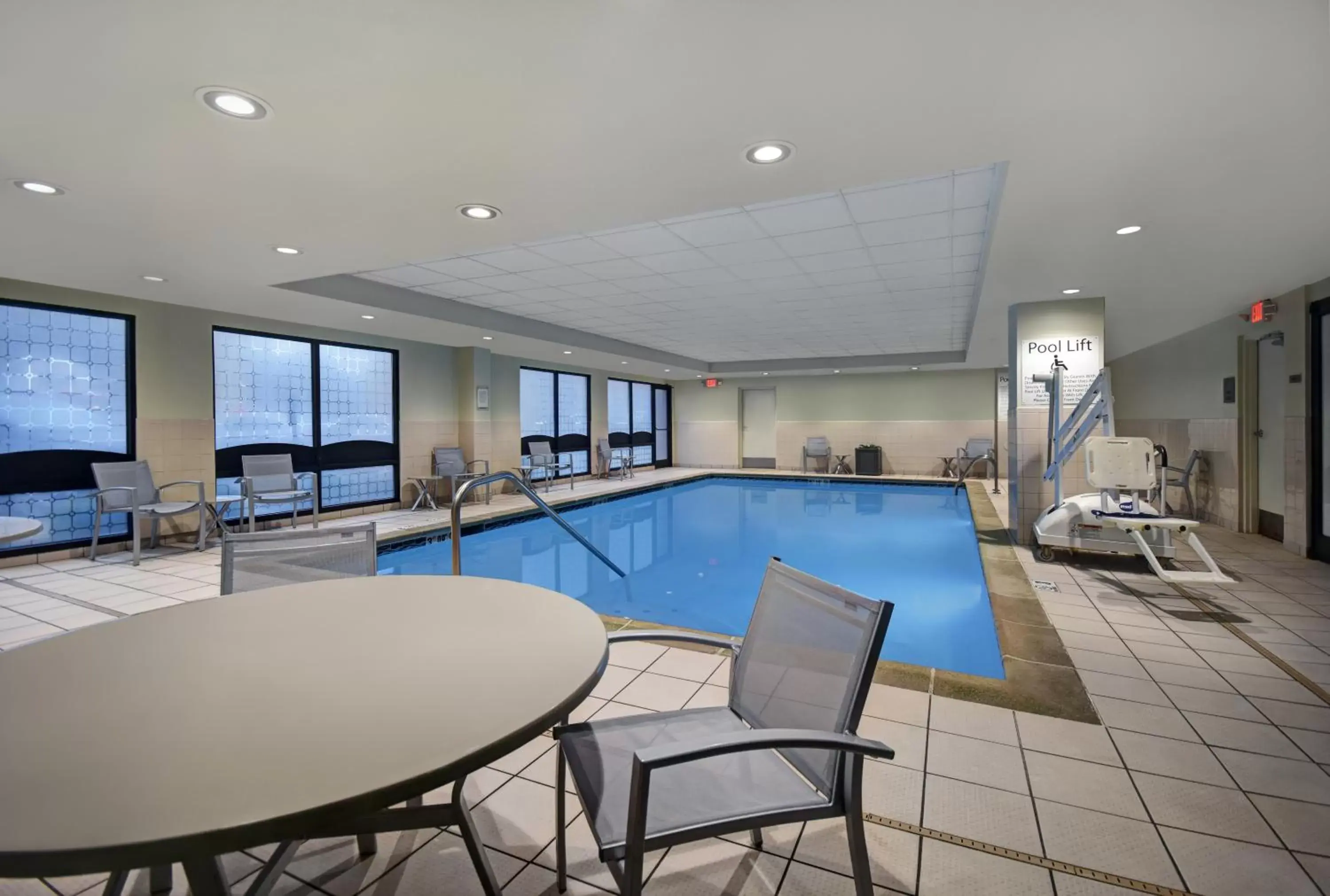 Swimming Pool in Holiday Inn Express & Suites Cincinnati Riverfront, an IHG Hotel