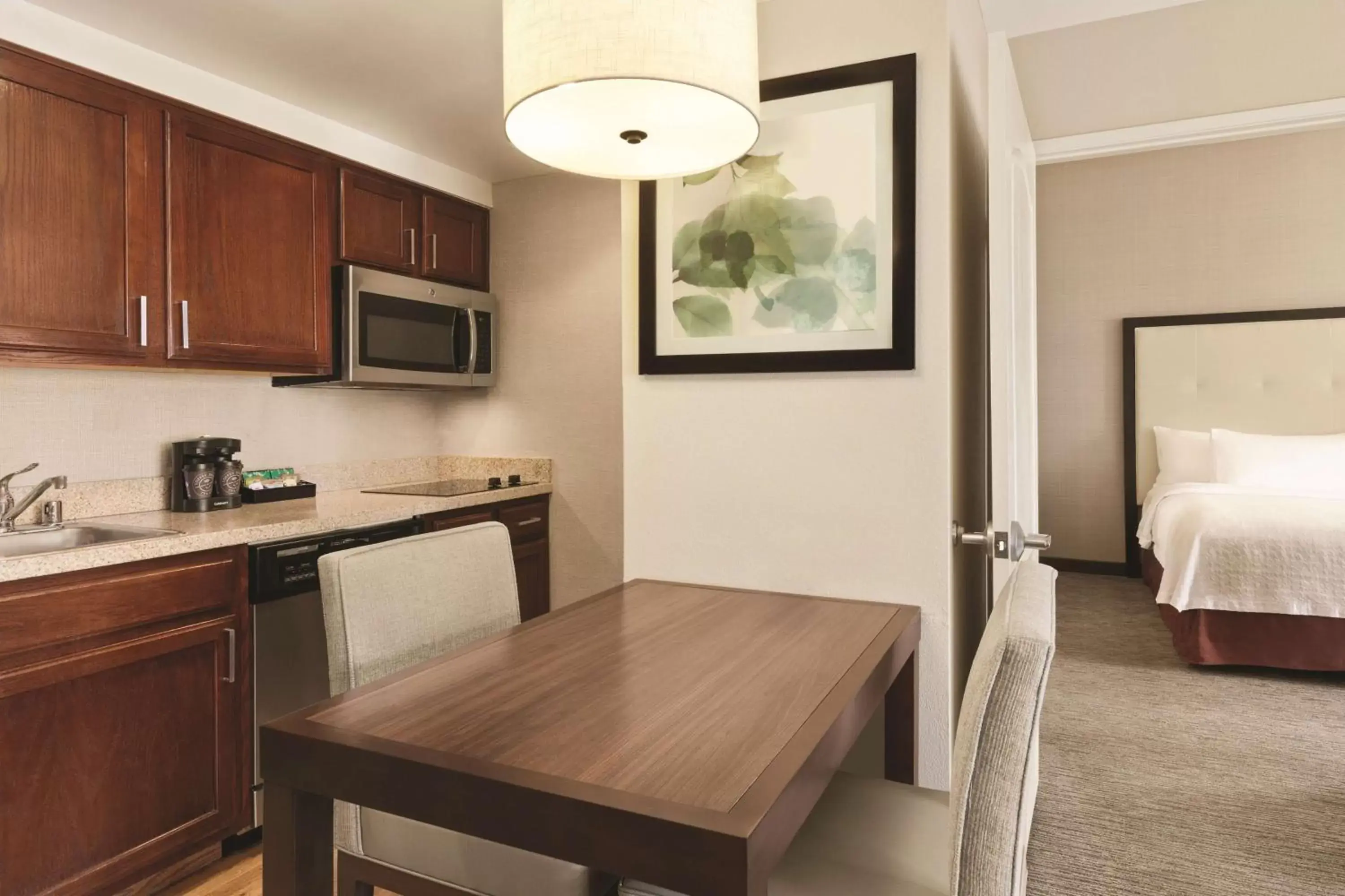 Kitchen or kitchenette, Kitchen/Kitchenette in Homewood Suites by Hilton La Quinta