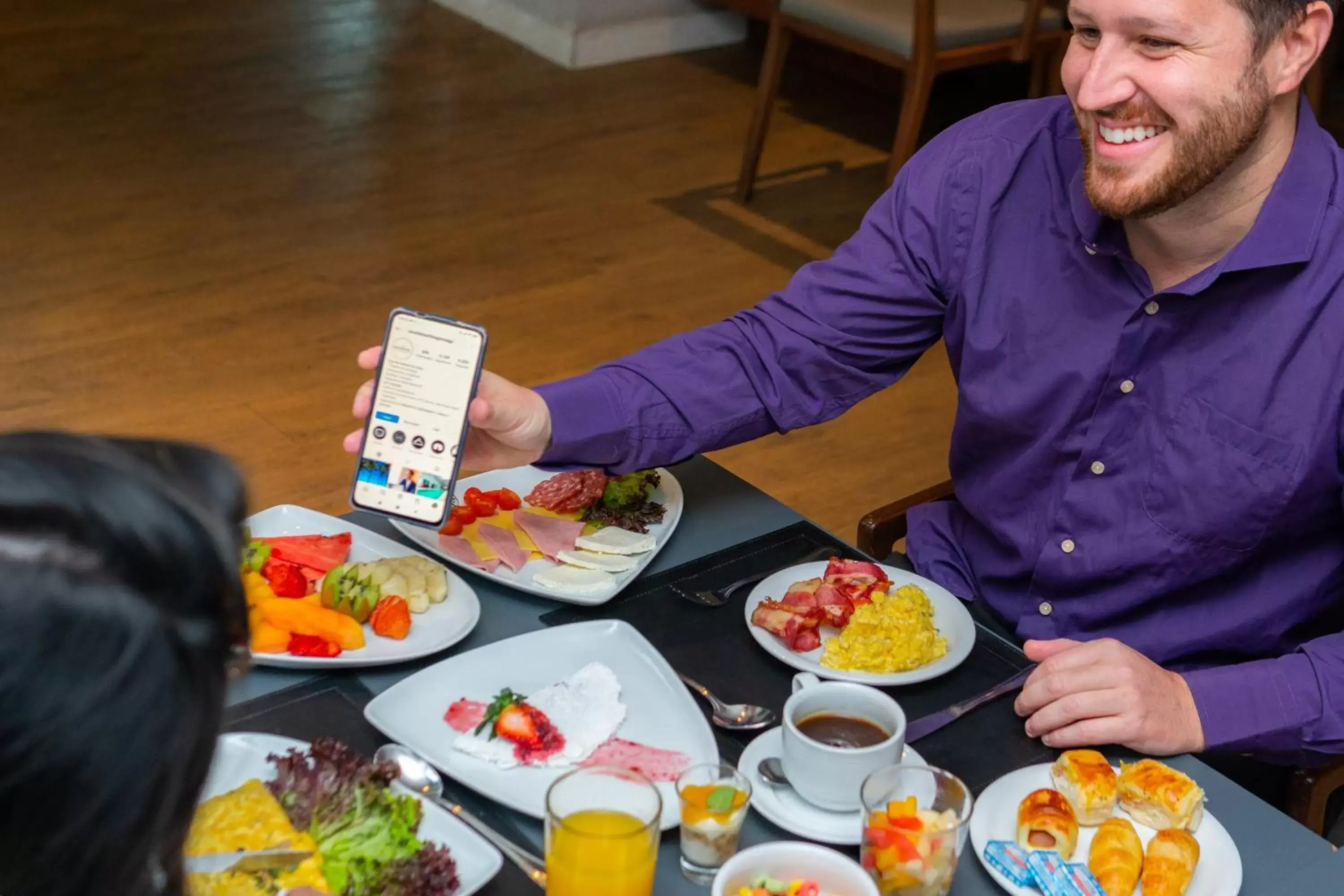 Breakfast in Novotel Santos Gonzaga