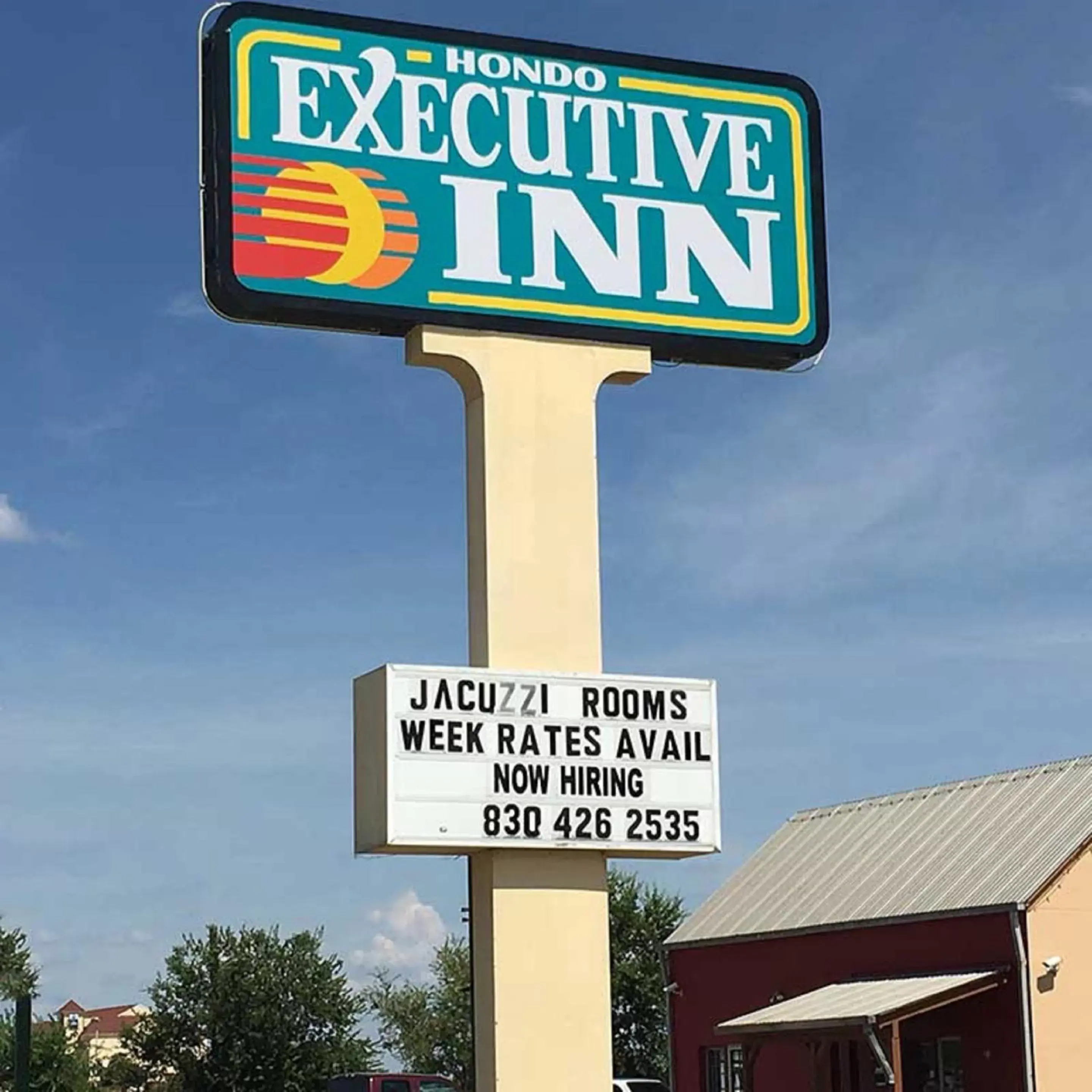 Property building in Executive Inn Hondo