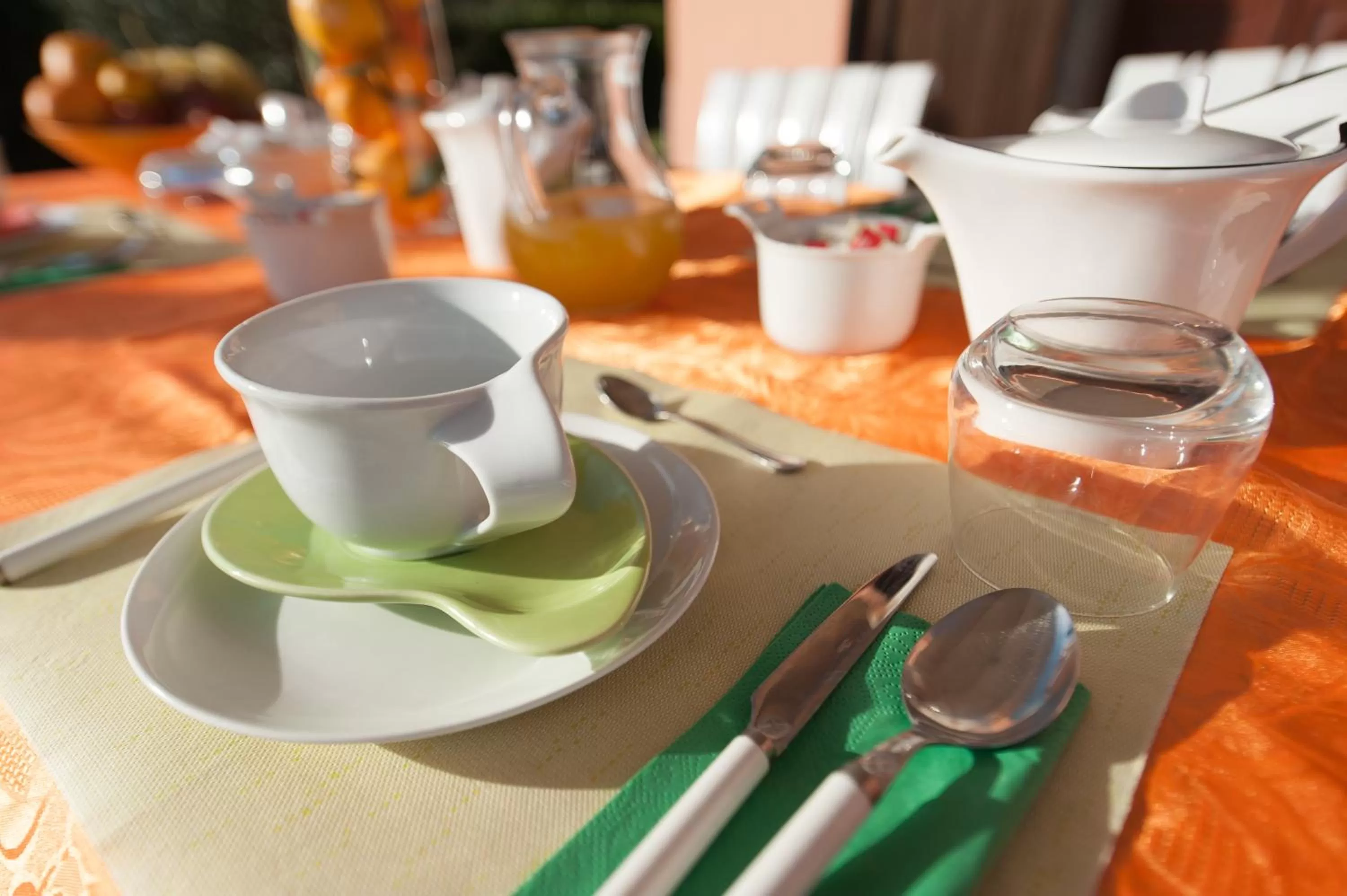 Buffet breakfast in B&B Villa Gloriana