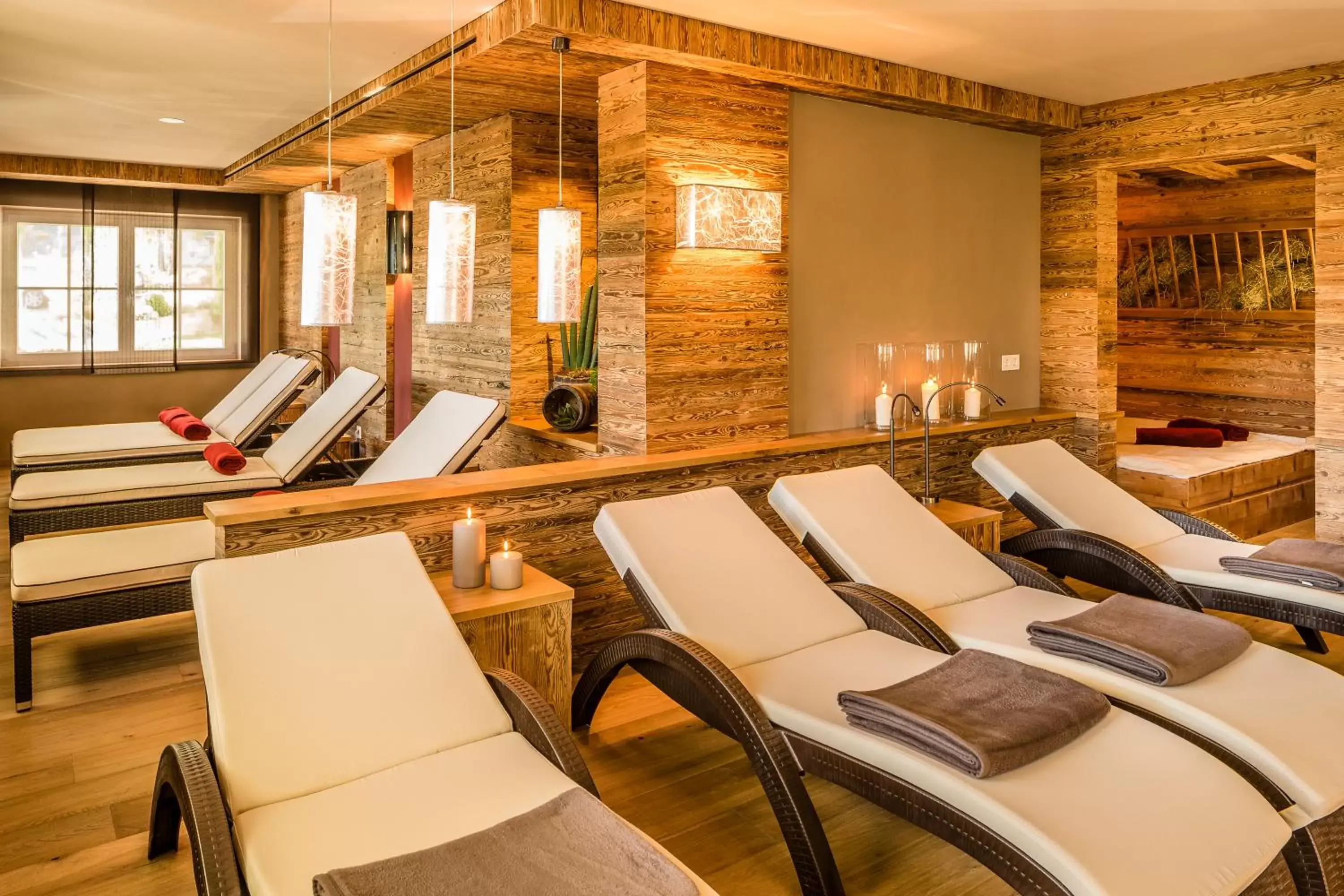 Spa and wellness centre/facilities in Hotel Am Sonneck