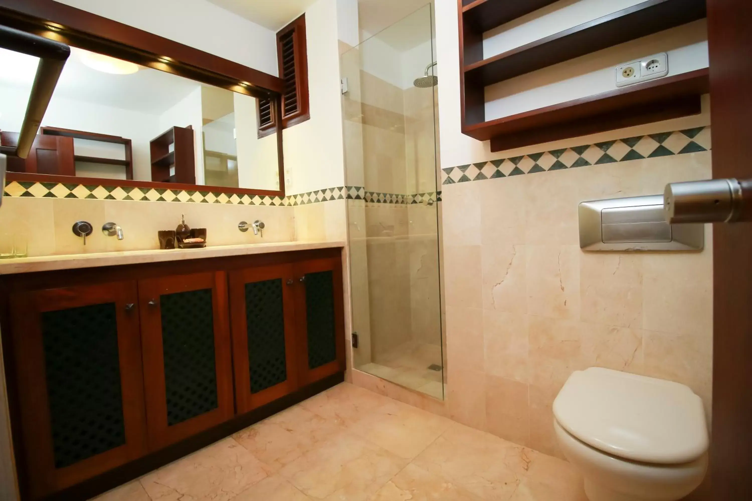 Bathroom in Cabarete Palm Beach Condos