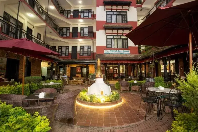 Property building in Thamel Eco Resort Property building in Thamel Eco Resort