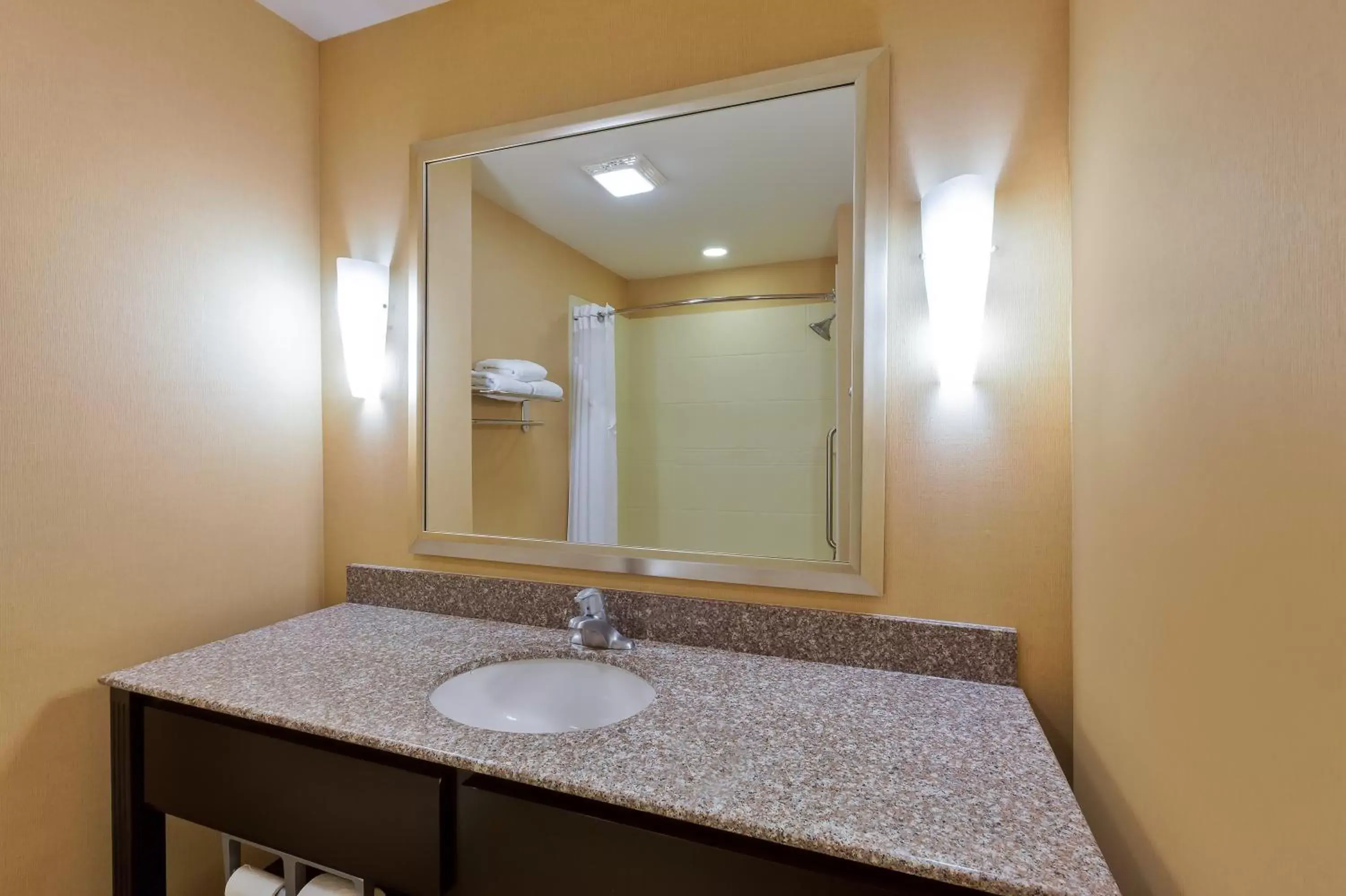 Bathroom in Holiday Inn Express and Suites Alpine, an IHG Hotel