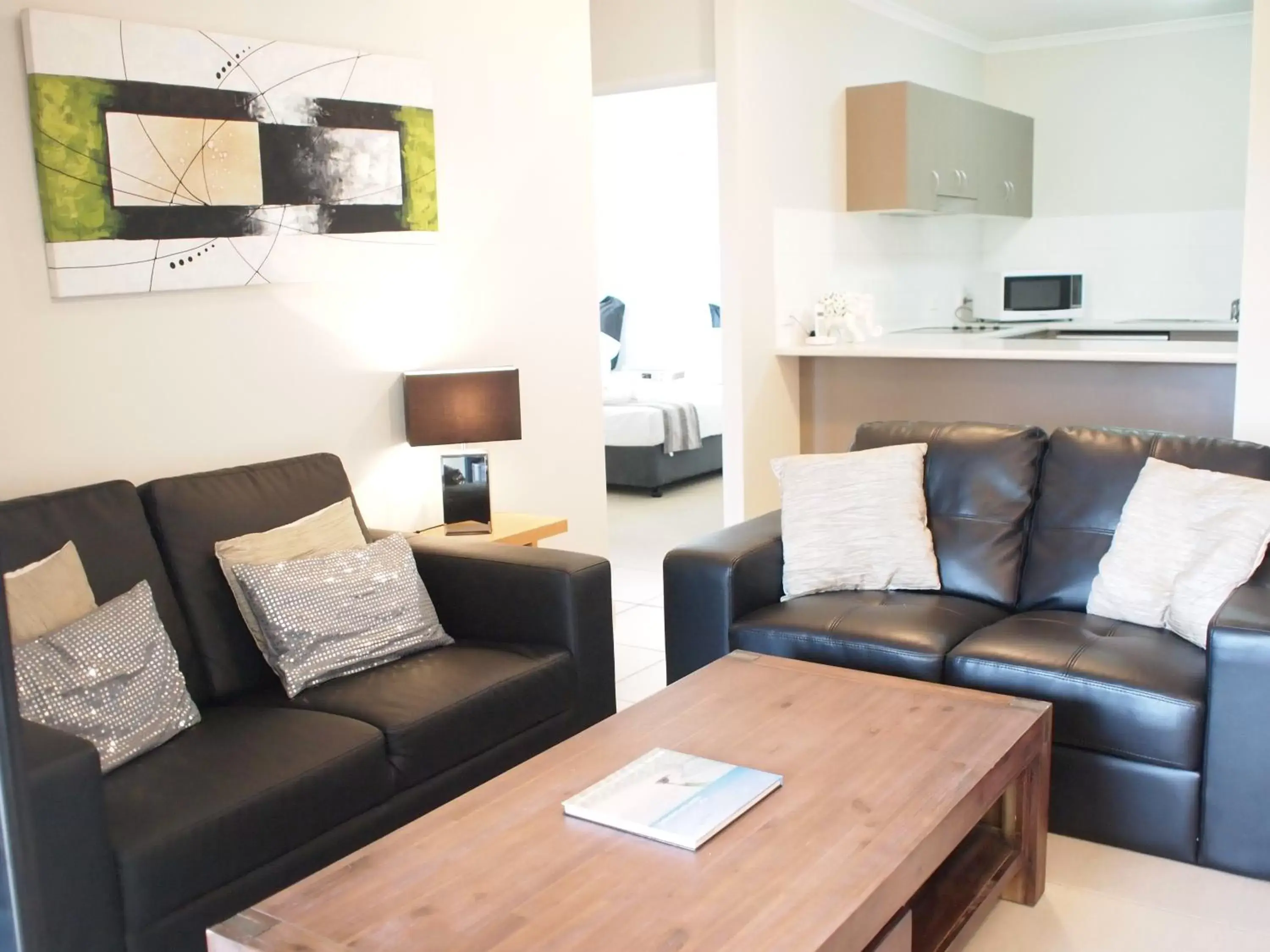 Seating Area in Edge Apartments Cairns