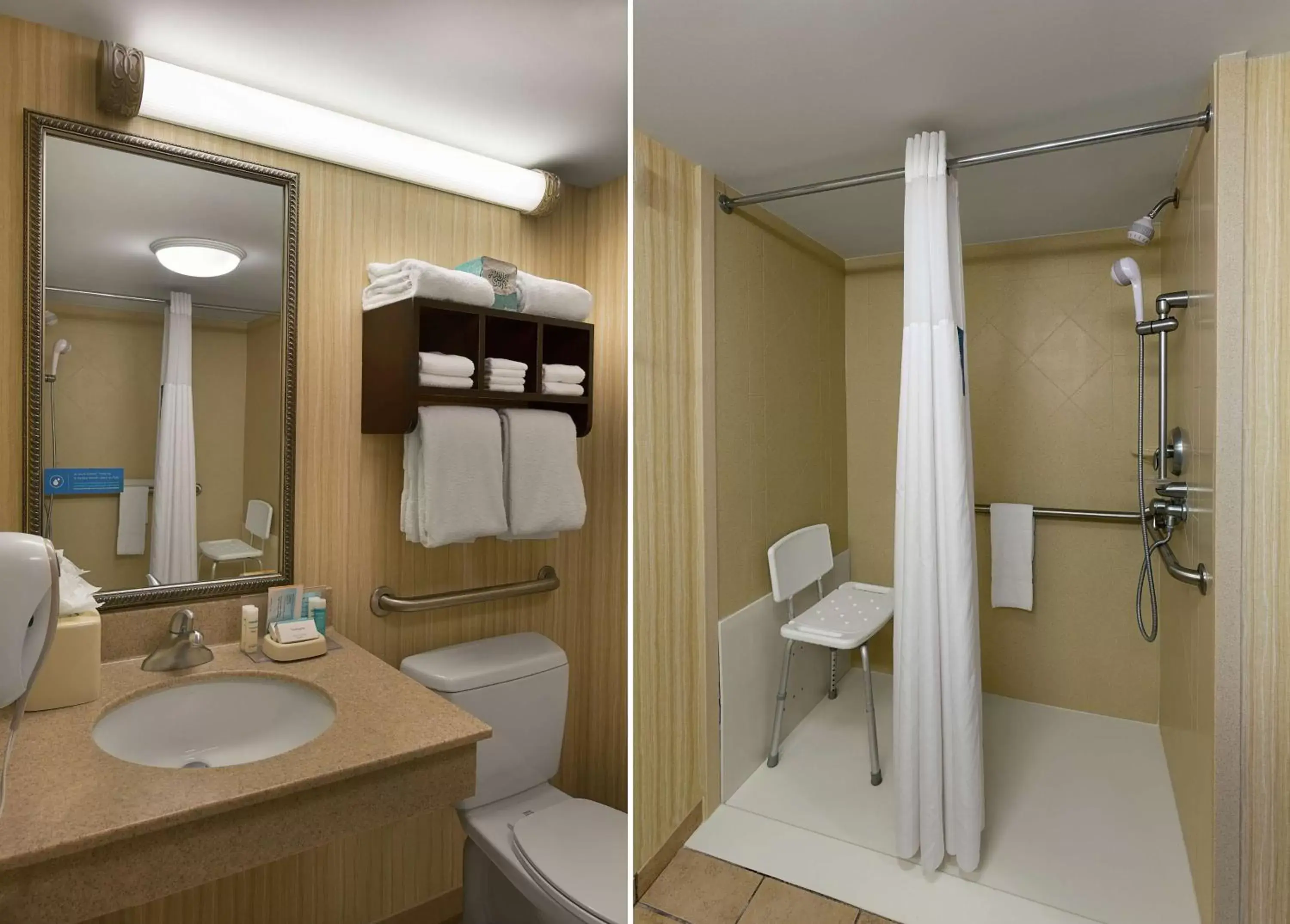 Bathroom in Hampton Inn & Suites Myrtle Beach Oceanfront