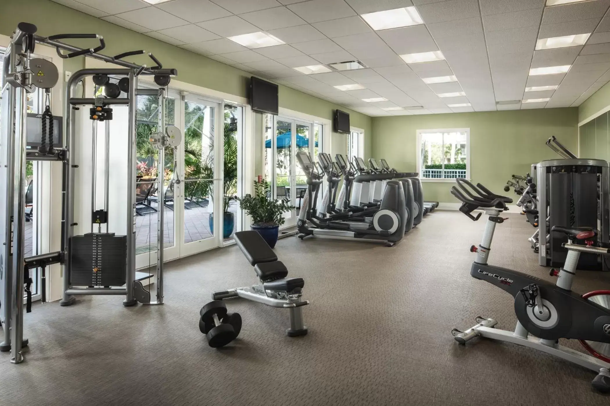 Fitness centre/facilities, Fitness Center/Facilities in Hyatt Residence Club Bonita Springs, Coconut Plantation