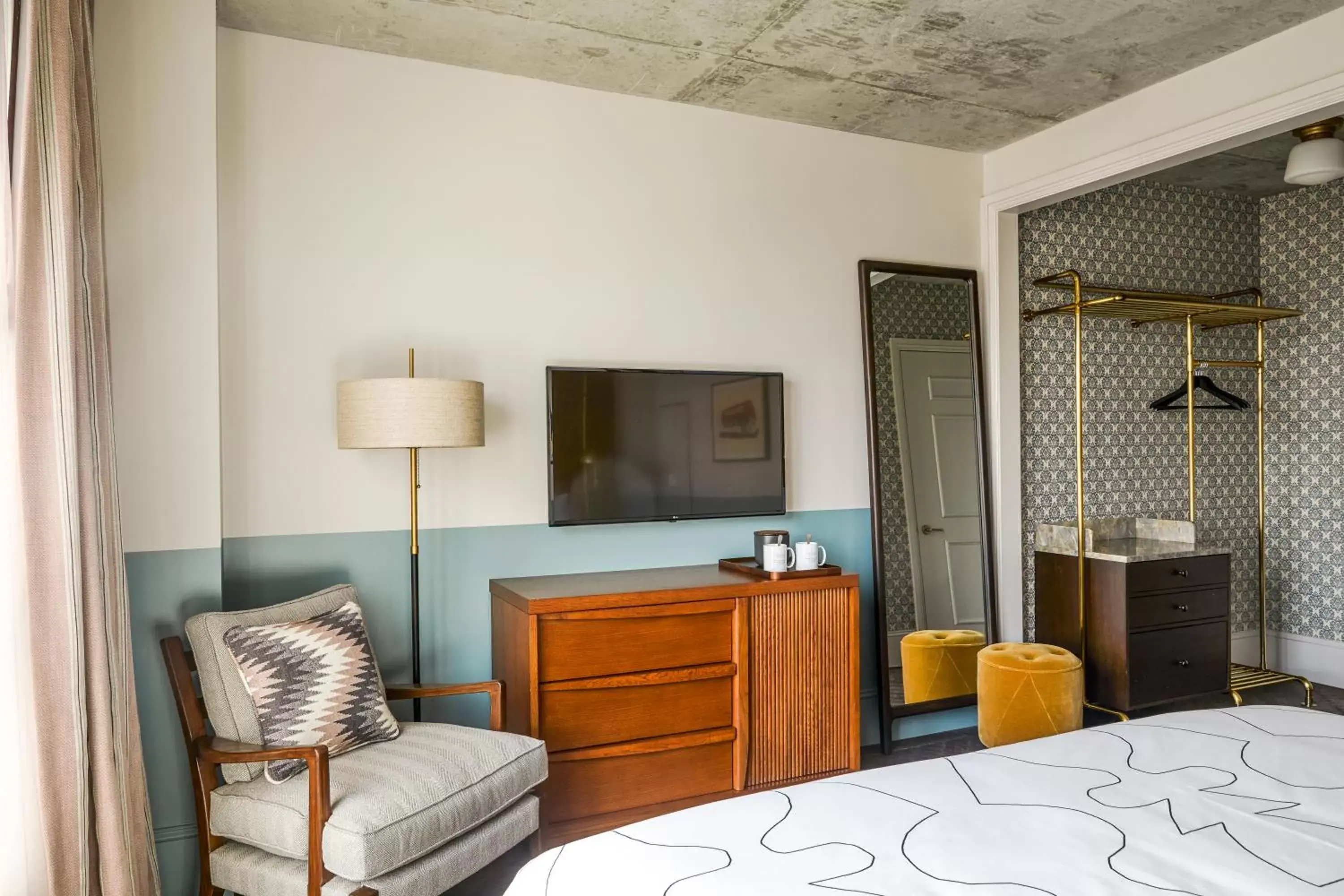 Bedroom, Bed in The Hoxton, Chicago Bedroom, Bed in The Hoxton, Chicago