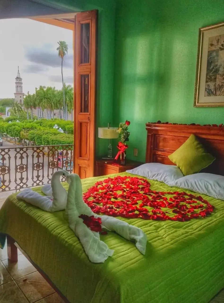 City view, Bed in Hotel Santa Elena