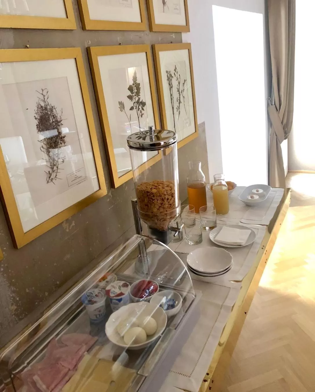 Food and drinks in La Maison