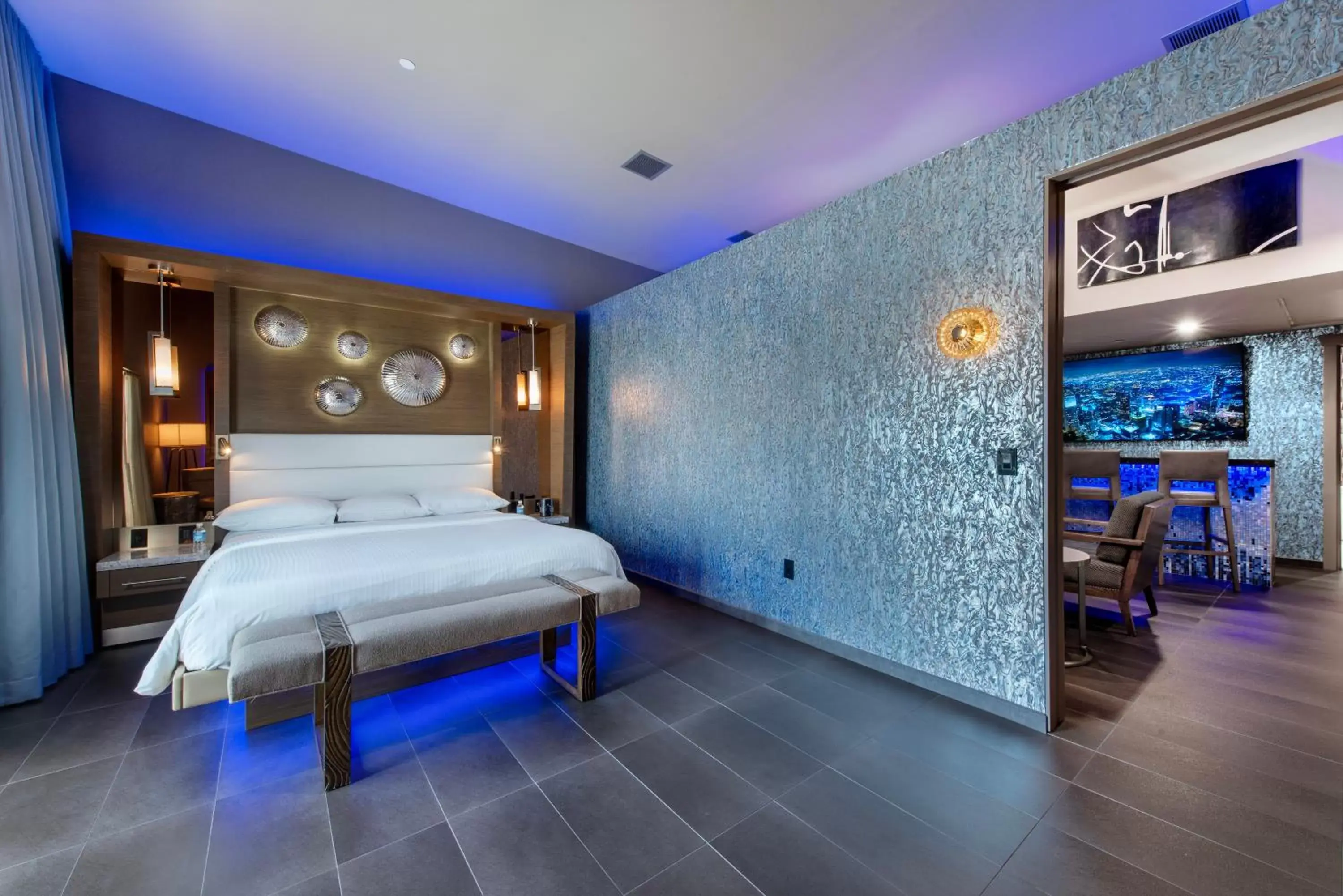 Bedroom in Shade Hotel Manhattan Beach