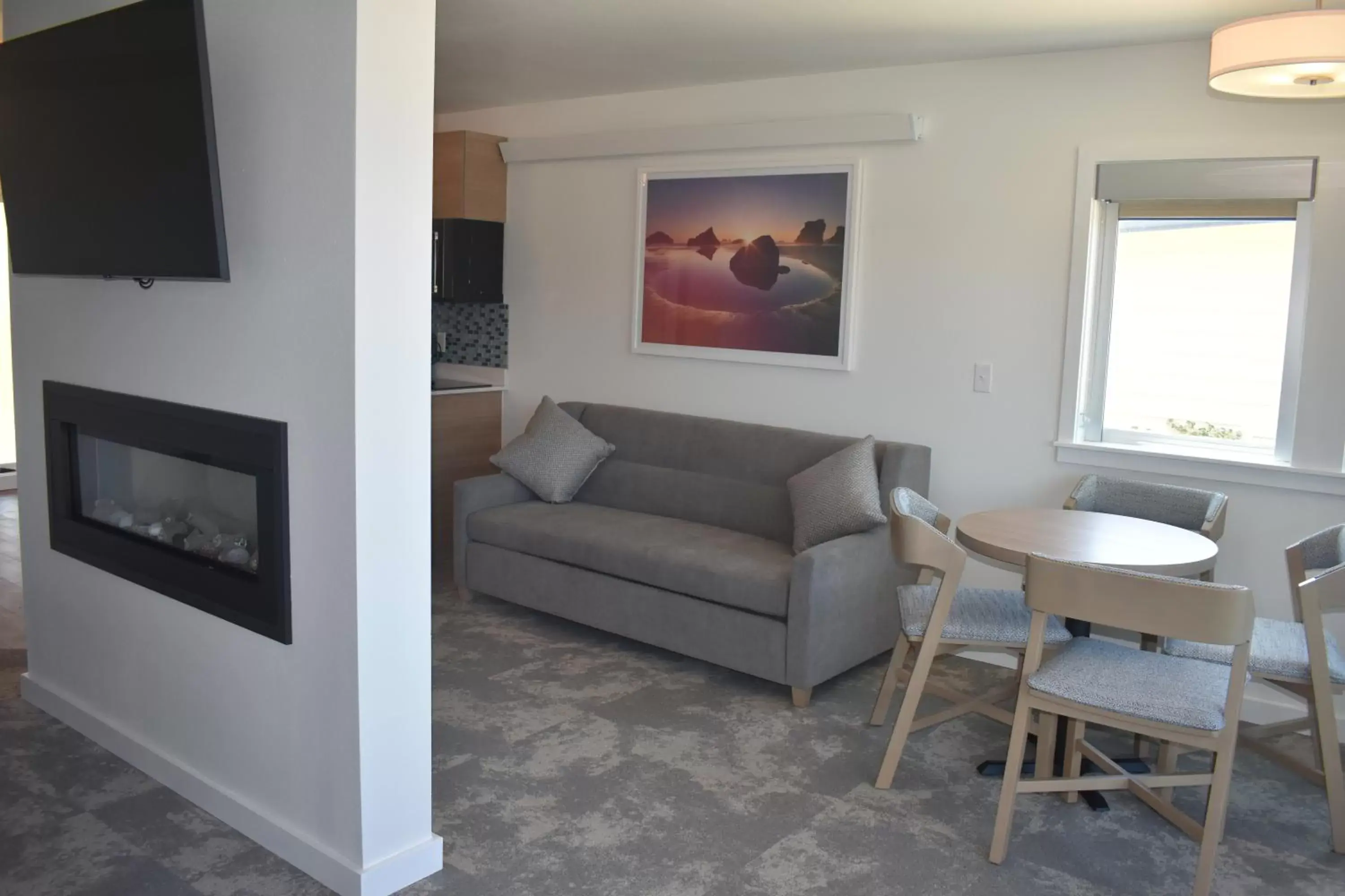 TV and multimedia, Seating Area in Table Rock Motel