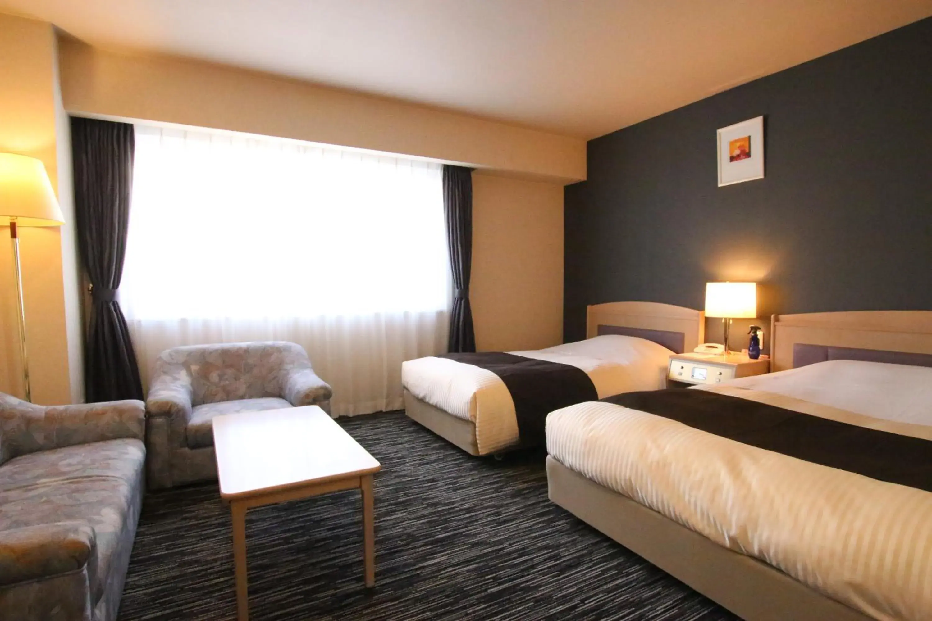 Living room, Bed in Kotoni Green Hotel Living room, Bed in Kotoni Green Hotel