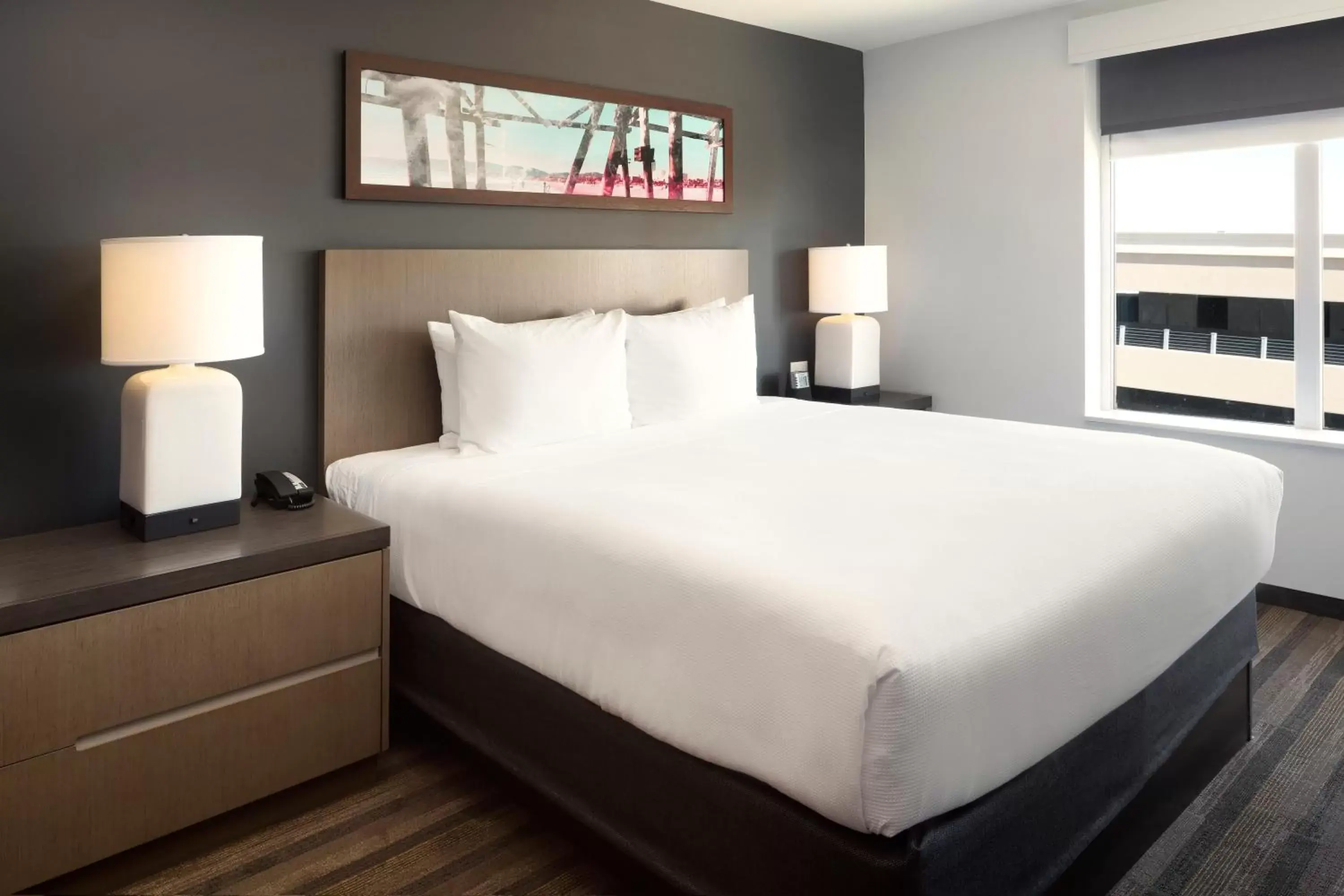 King Room with Roll-In Shower - Disability Access in Hyatt House Dallas / Frisco