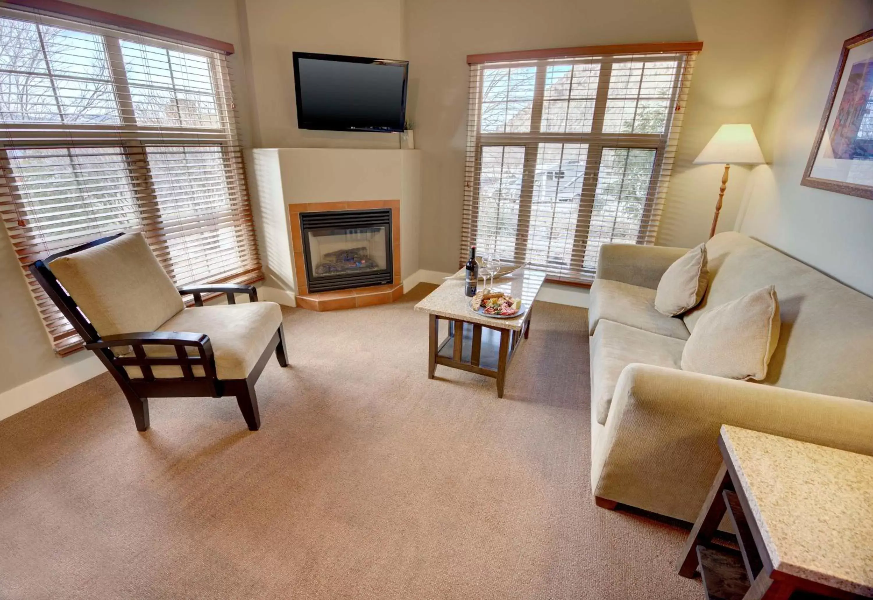 Photo of the whole room, Seating Area in Spirit Ridge, in The Unbound Collection by Hyatt