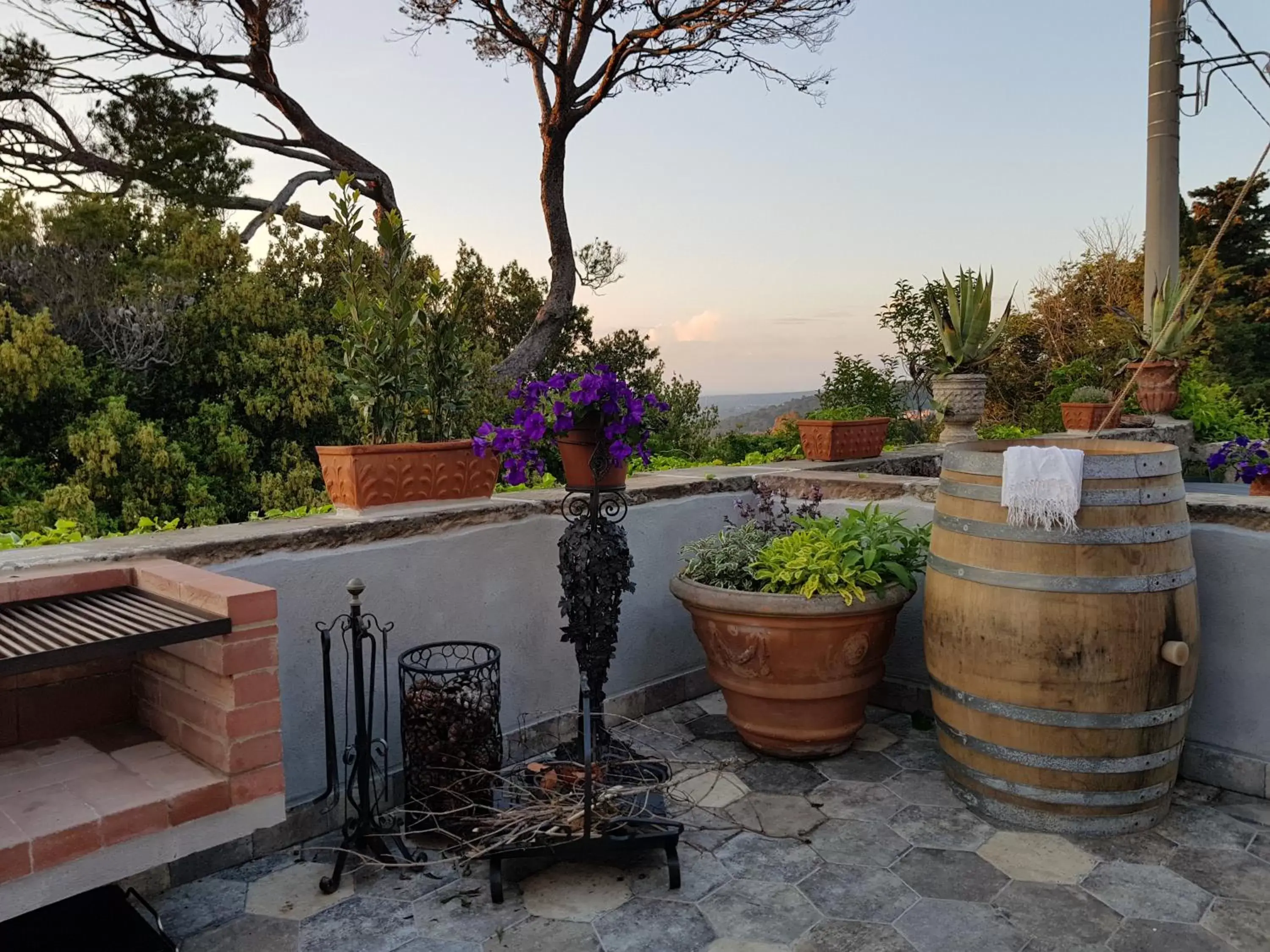 Balcony/Terrace in Villa Eugenia