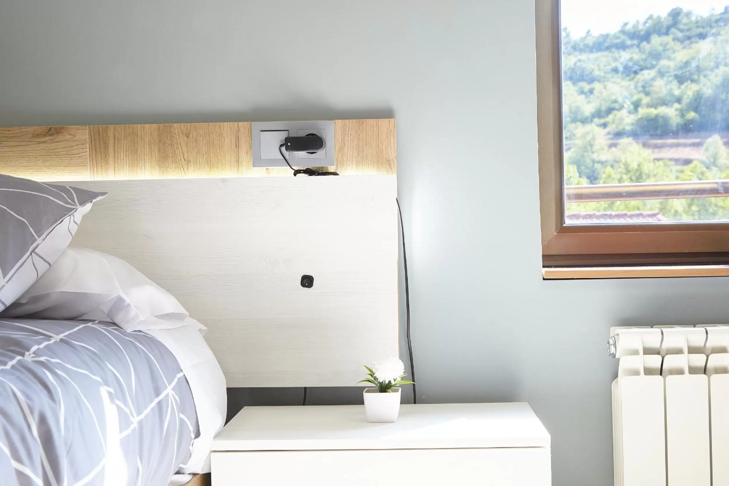 Bed in HOSTAL FONTAÑAN