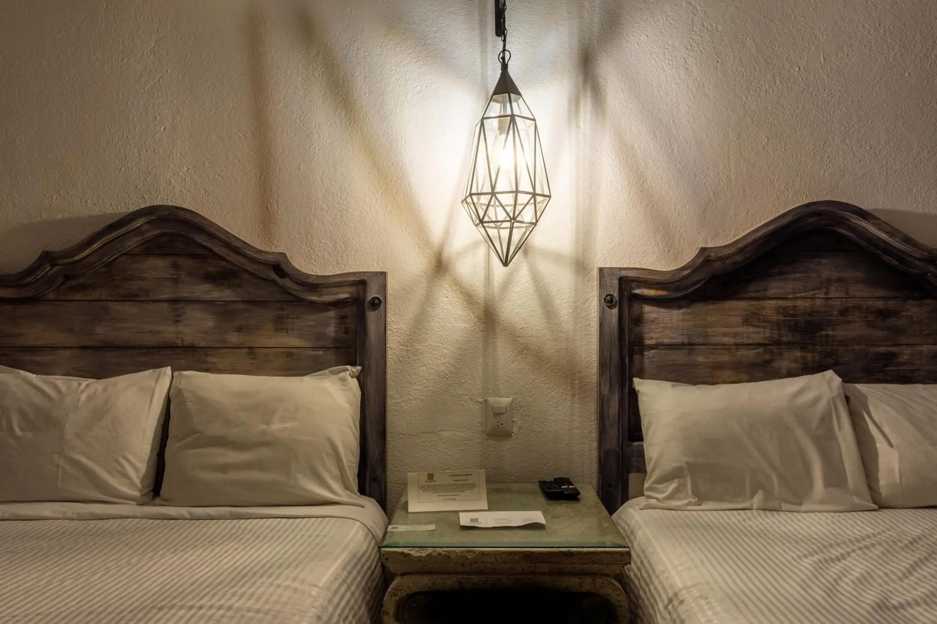 Decorative detail, Bed in Hotel Casa Santamar