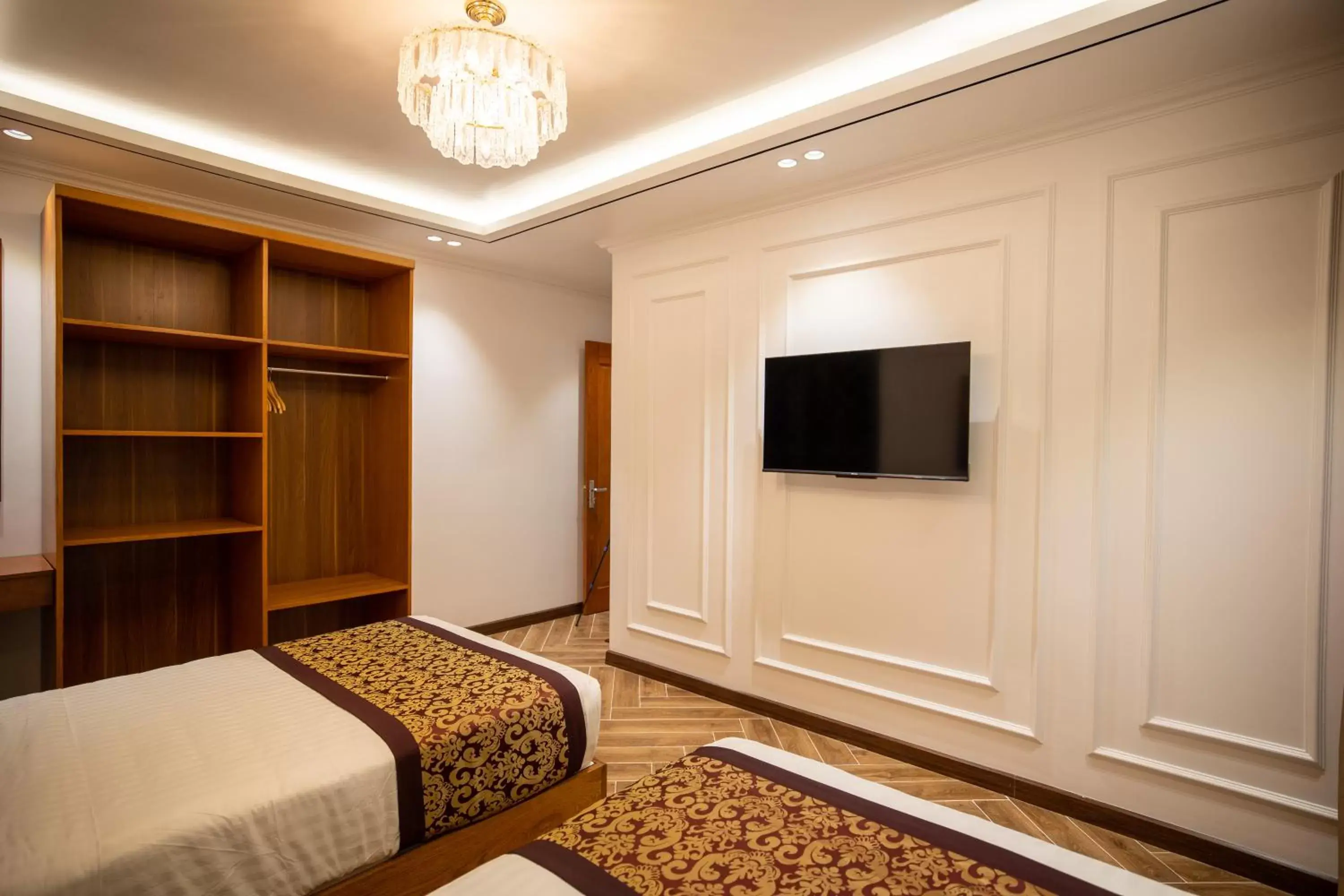 Photo of the whole room, TV/Entertainment Center in La Fleur Premium Central Apartment
