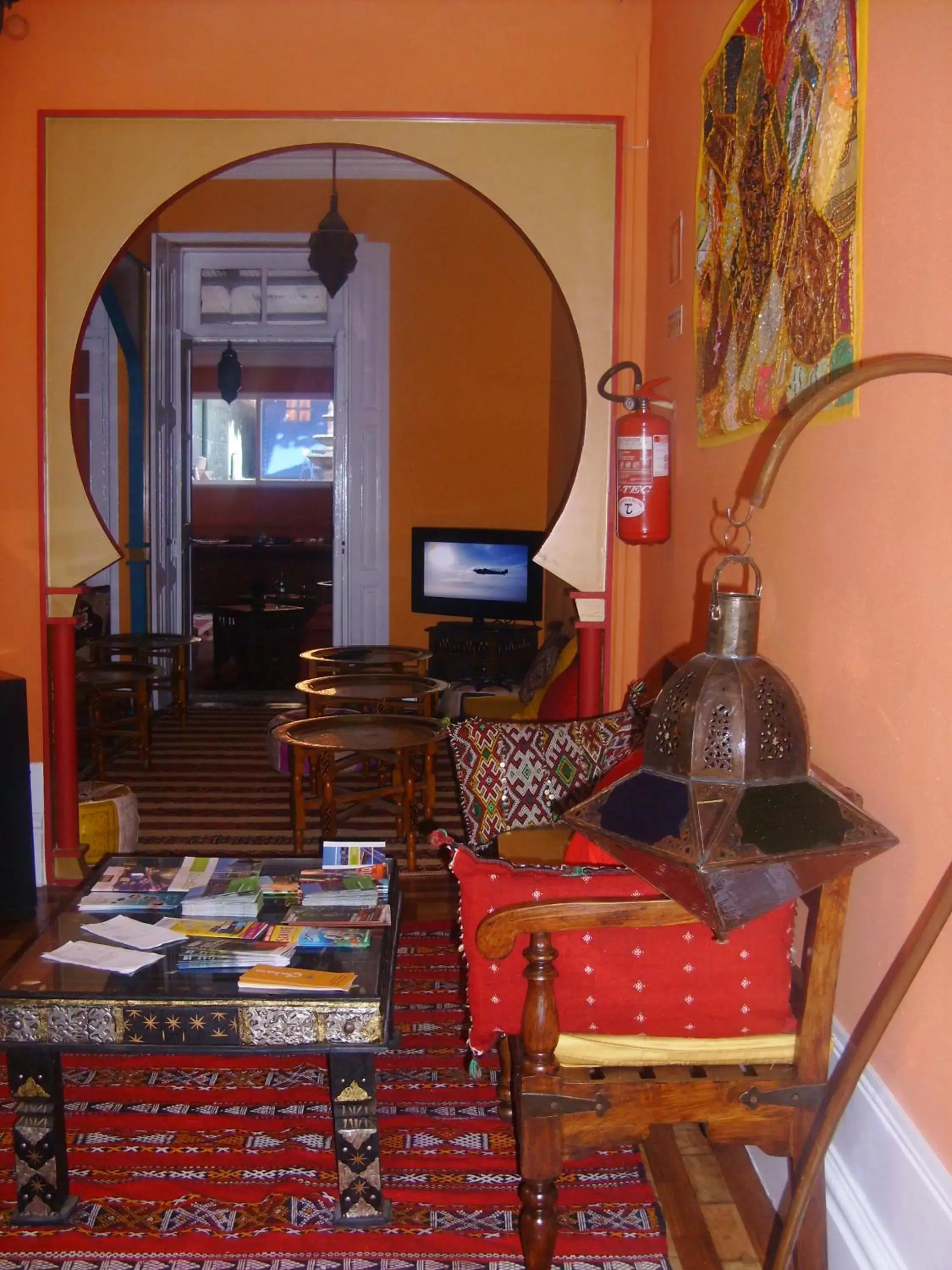 Living room in Porto Riad - Guest House