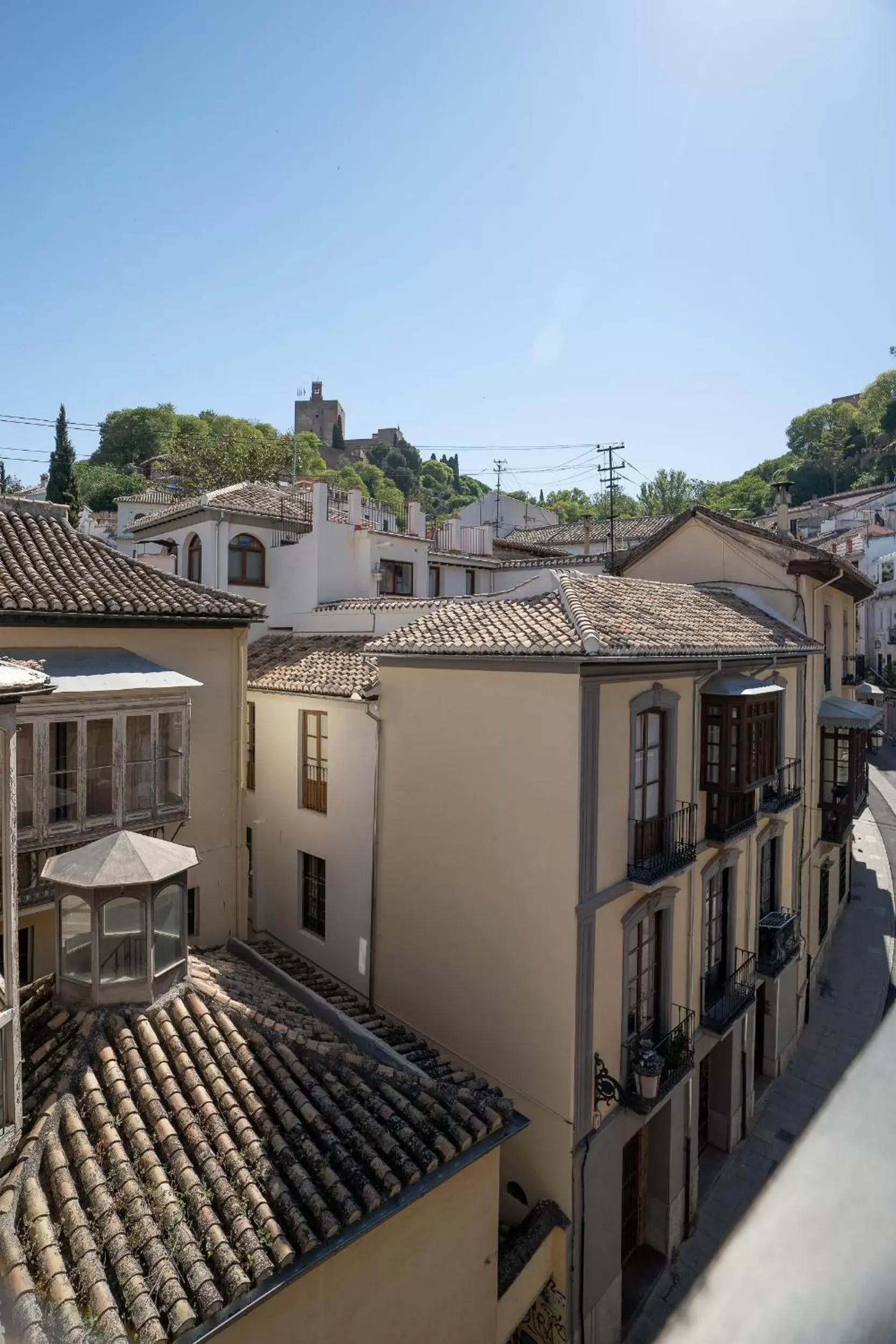 Landmark view, Balcony/Terrace in Hotel Boutique Puerta de las Granadas