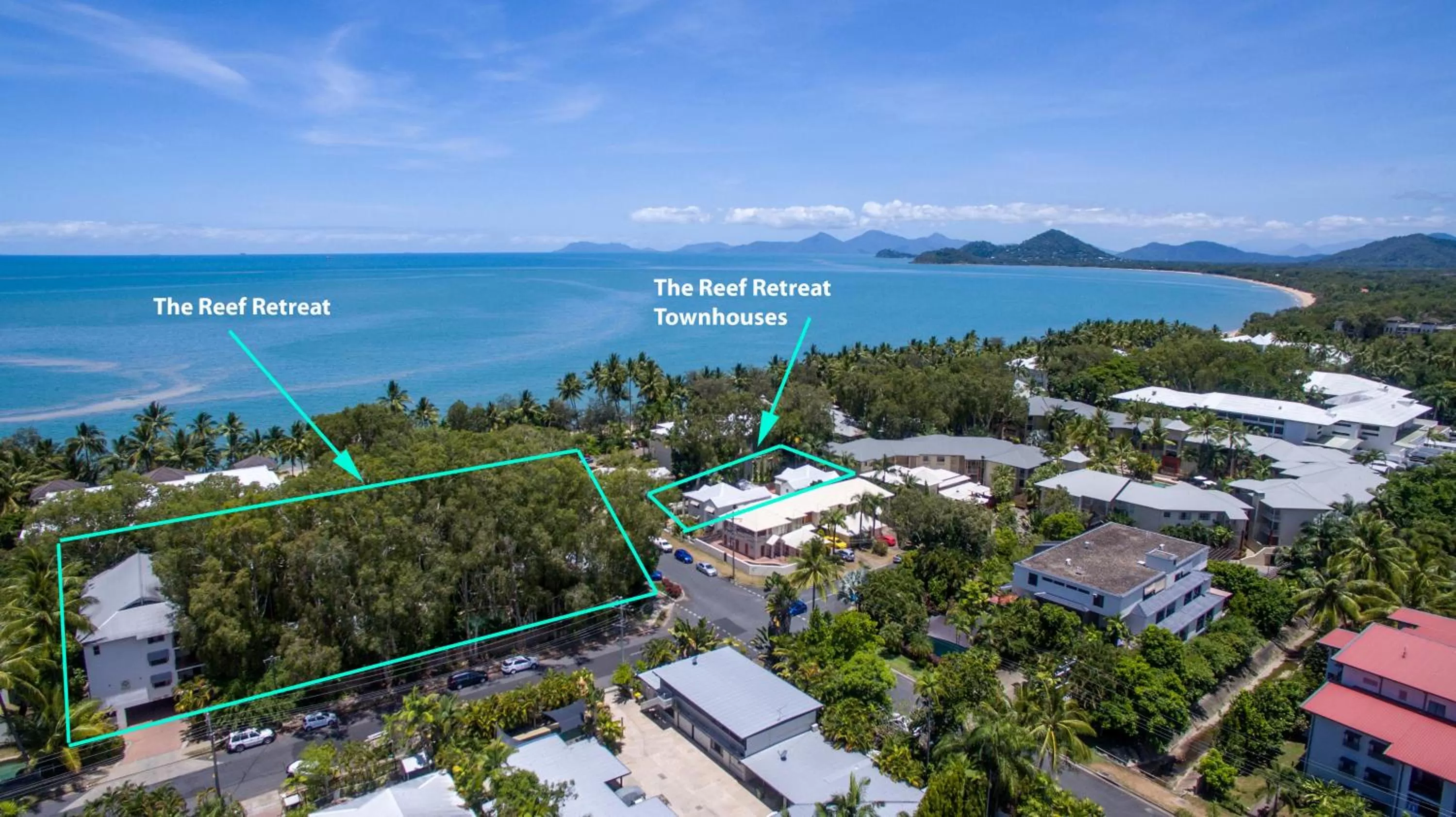 Bird's eye view in The Reef Retreat Palm Cove