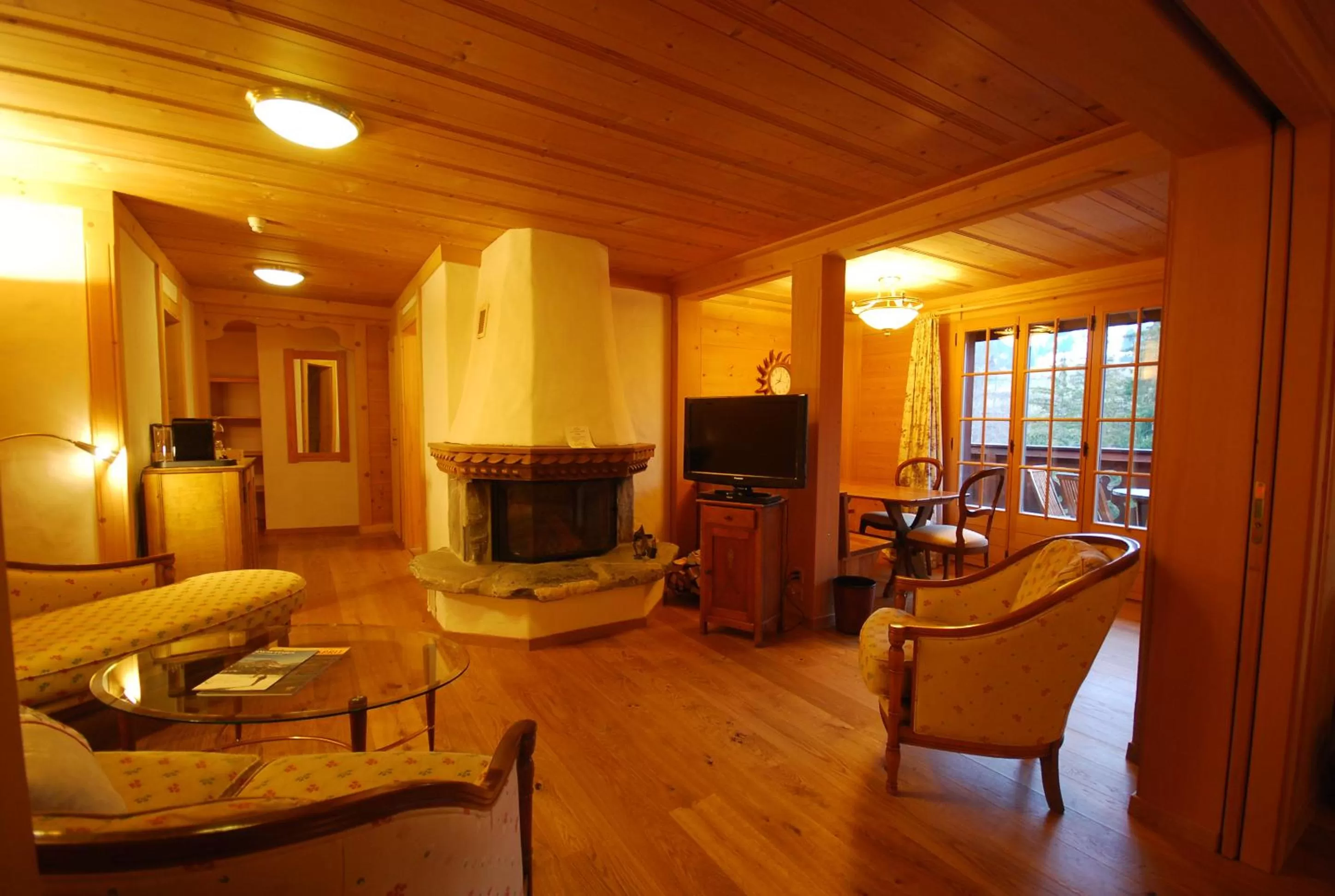 Seating area in Hotel Alpenrose mit Gourmet-Restaurant Azalée