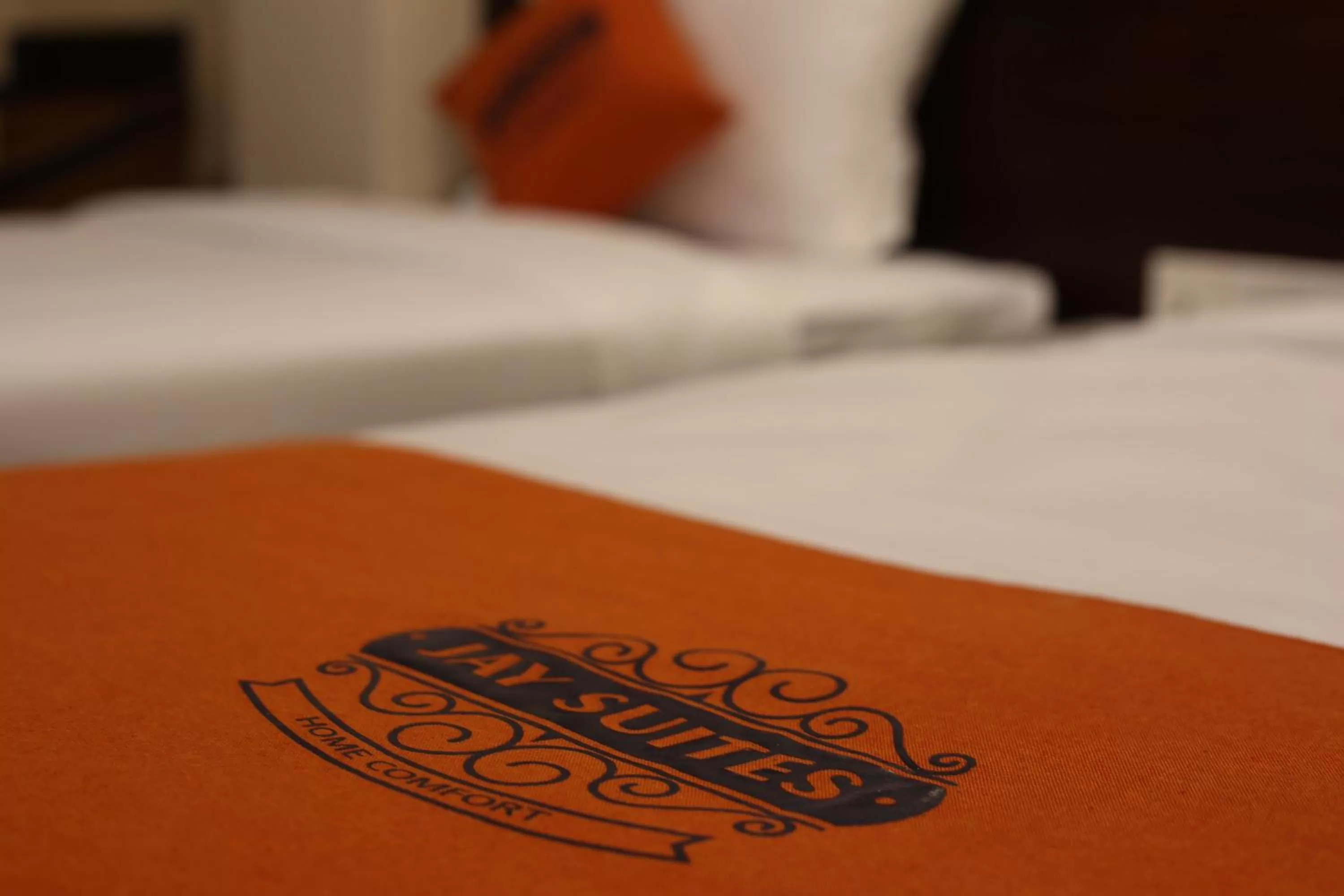 Decorative detail, Bed in Hotel Jay Suites