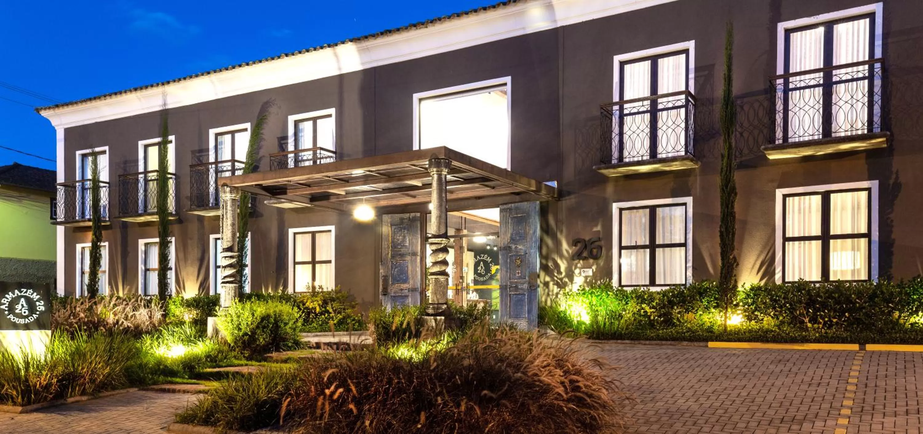 Facade/entrance in Pousada Armazém 26