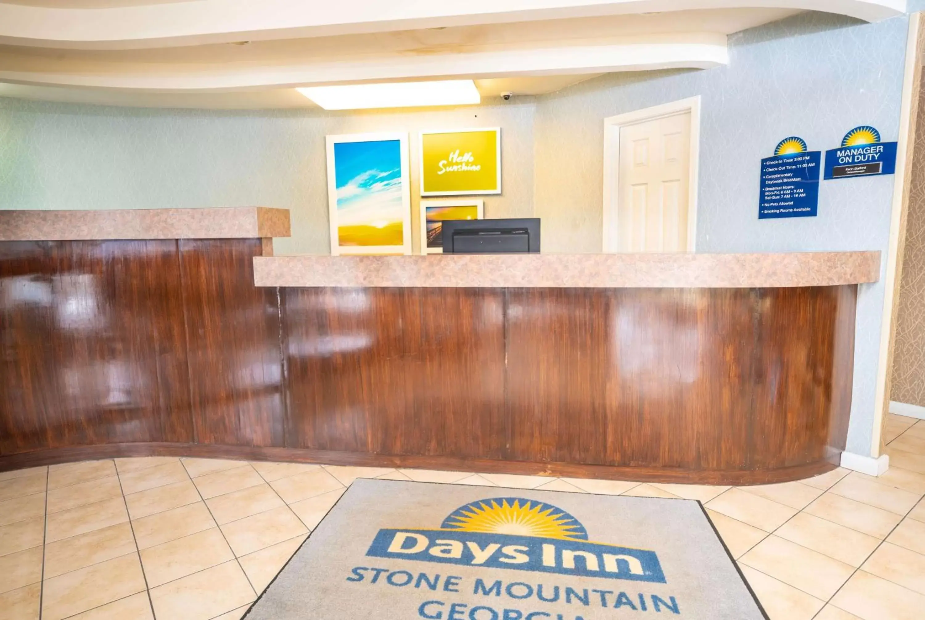 Lobby or reception, Lobby/Reception in Days Inn by Wyndham Atlanta Stone Mountain