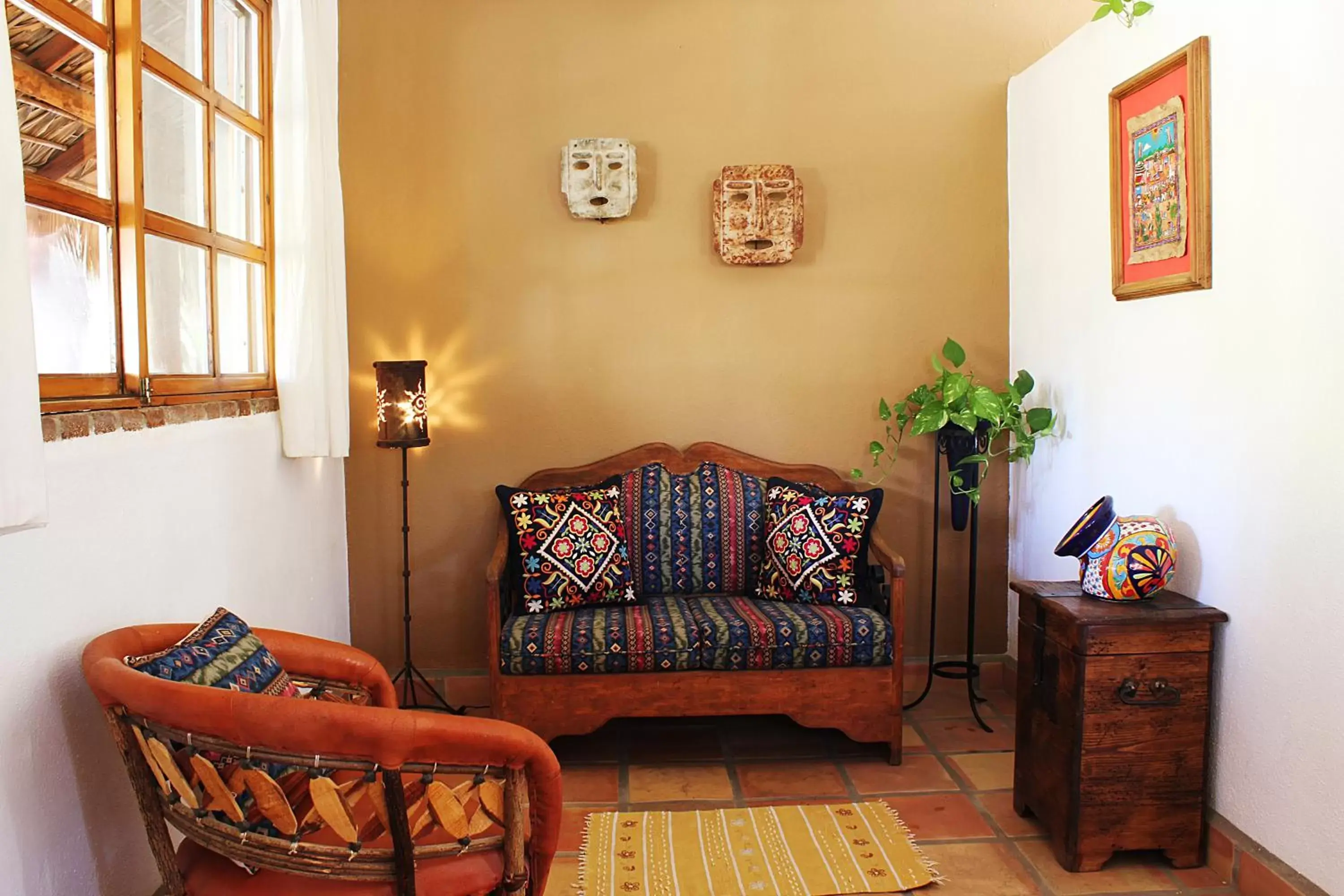 Seating Area in The Bungalows Hotel