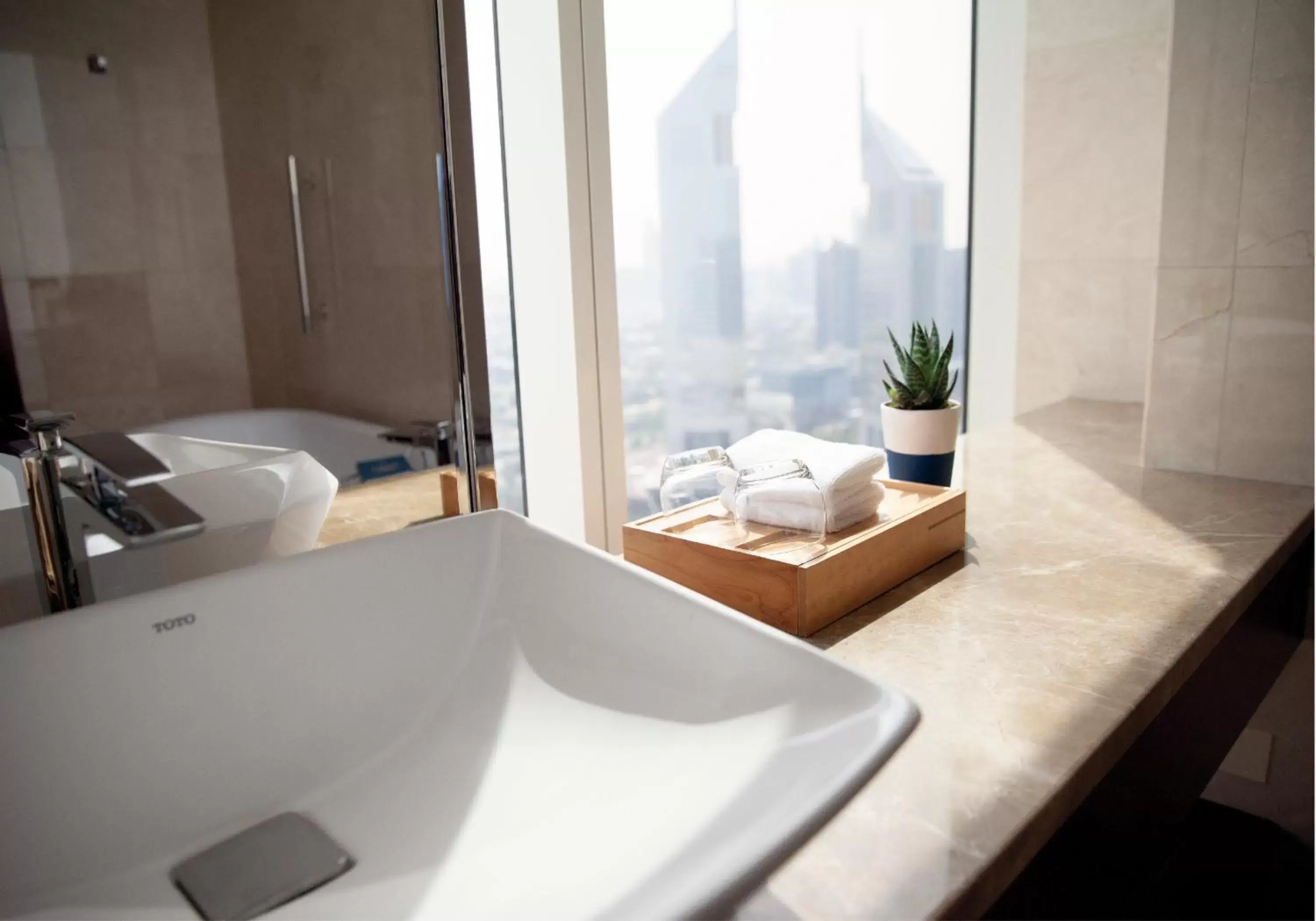 Bathroom in voco Dubai, an IHG Hotel