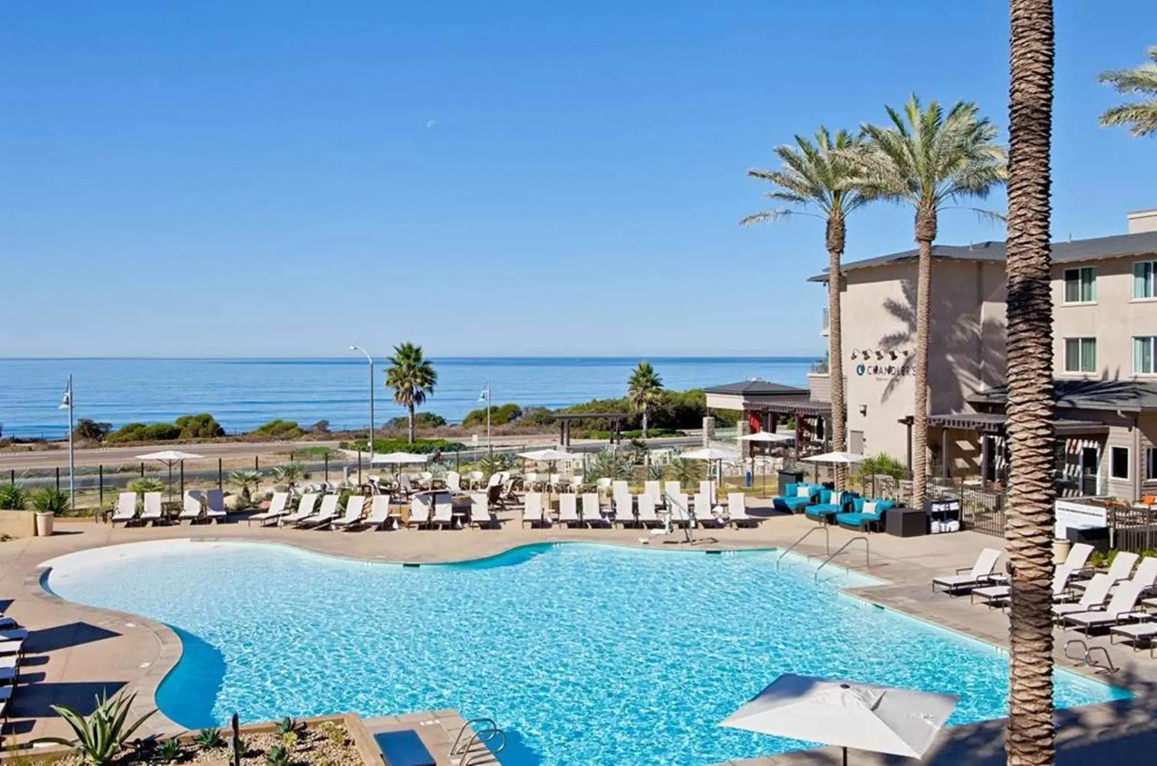 Property building, Pool View in Cape Rey Carlsbad Beach, A Hilton Resort & Spa