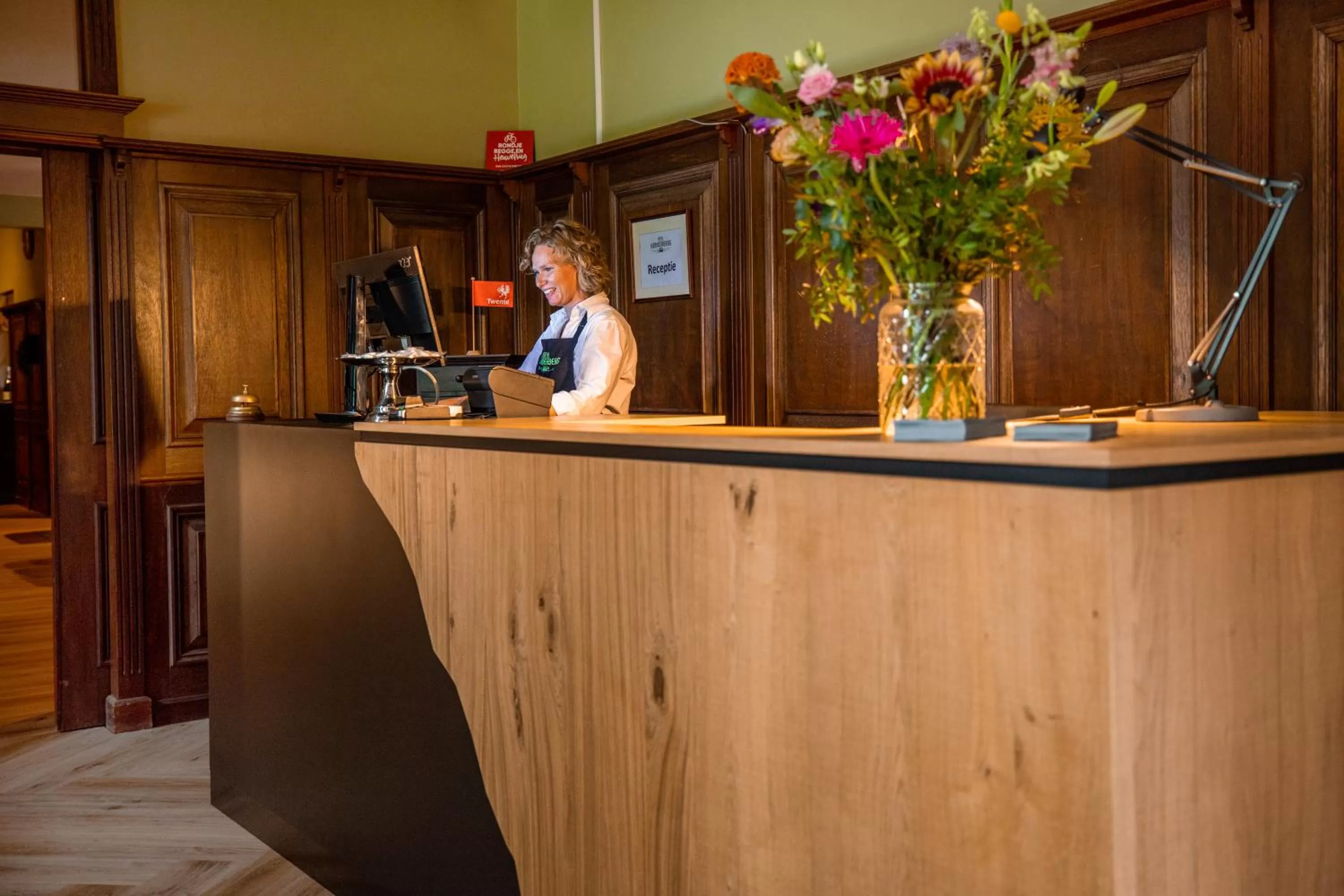 Lobby or reception in Landhuis Hotel de Herikerberg