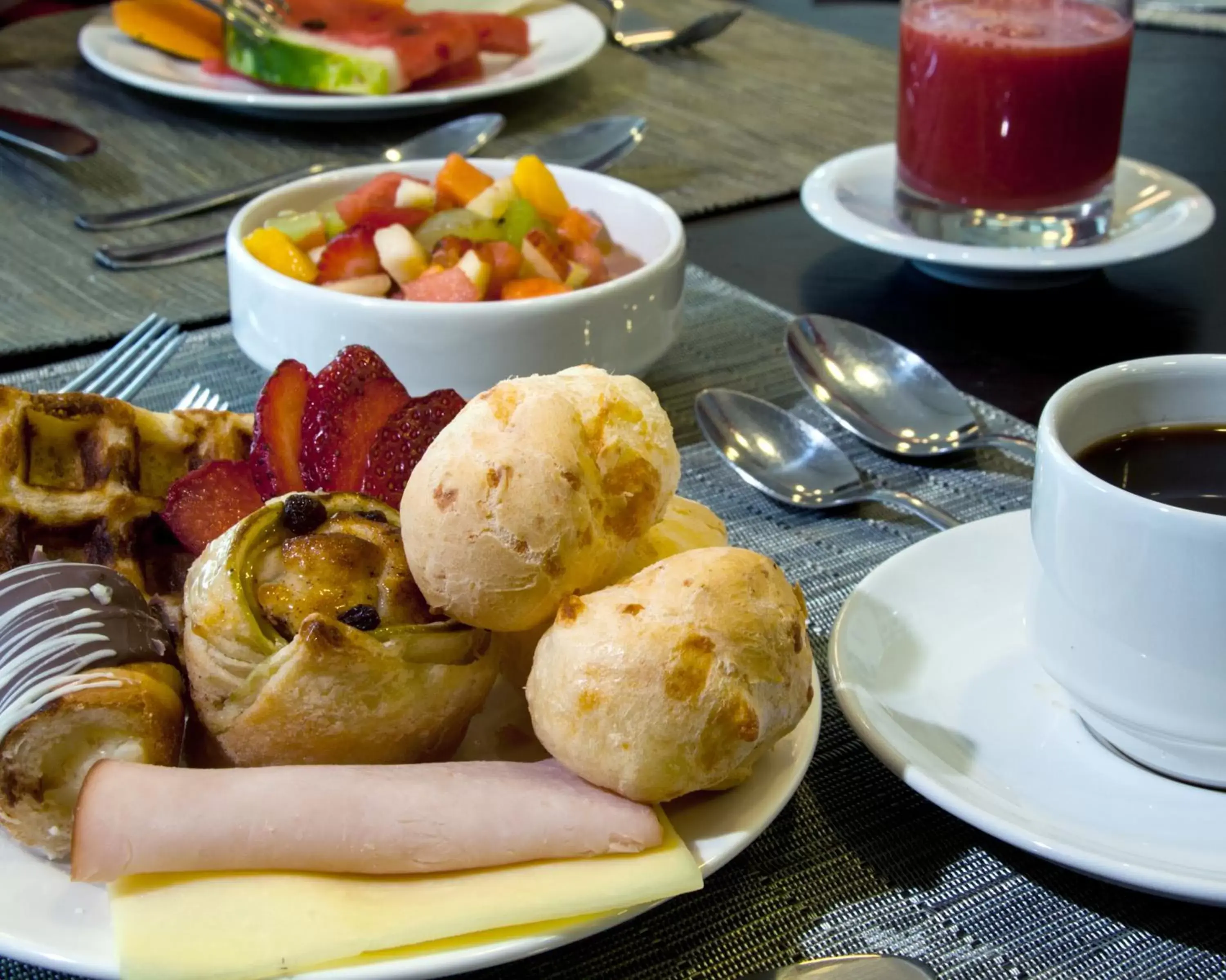 Food close-up in BH Raja Hotel