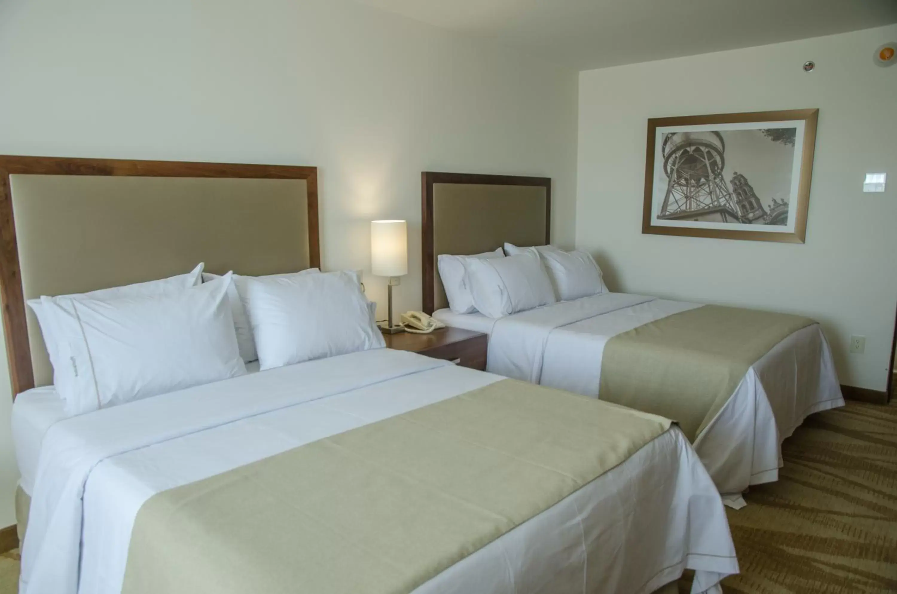 Bed in Holiday Inn Express and Suites Celaya, an IHG Hotel