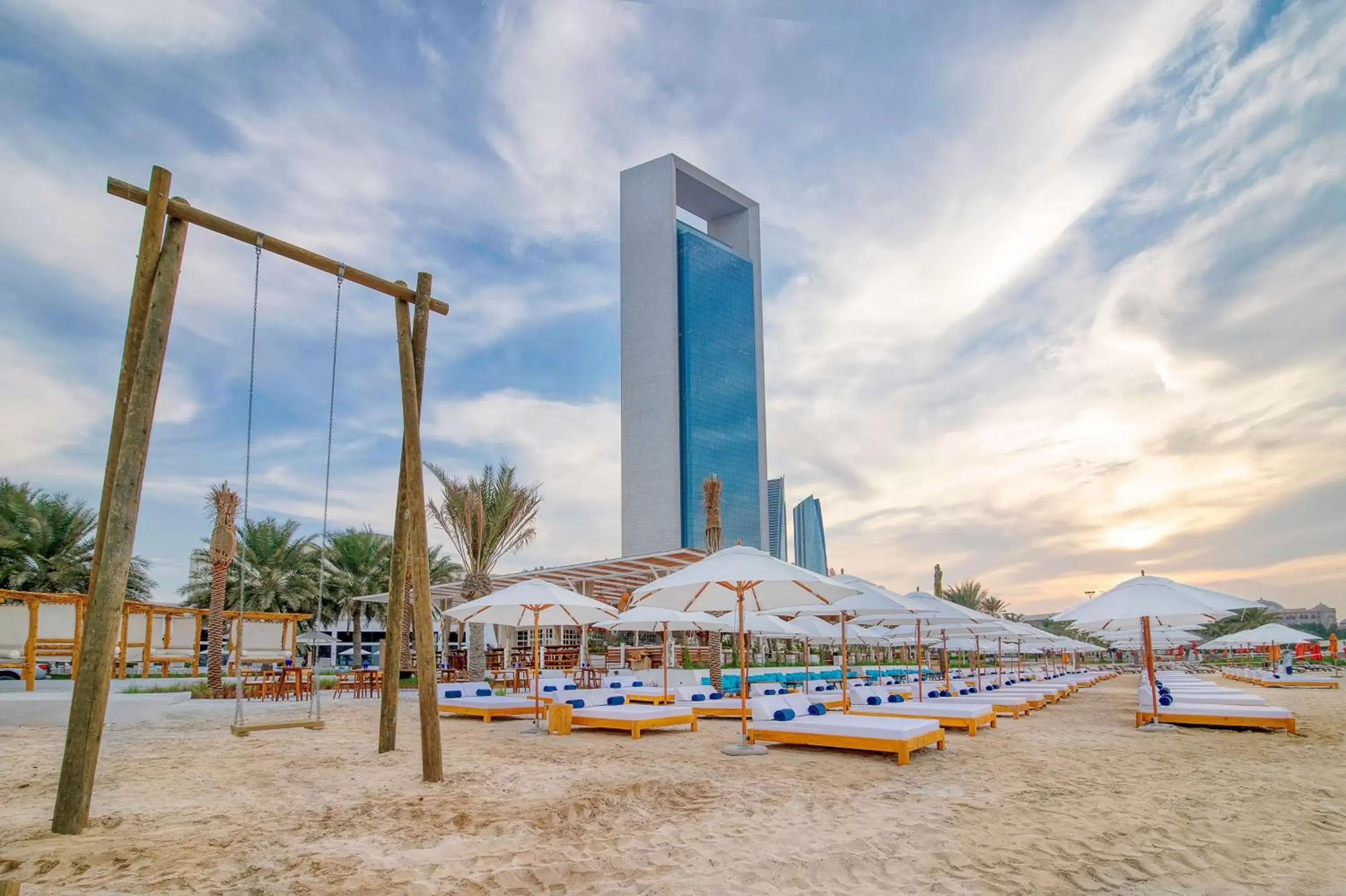 Beach in Radisson Blu Hotel & Resort, Abu Dhabi Corniche