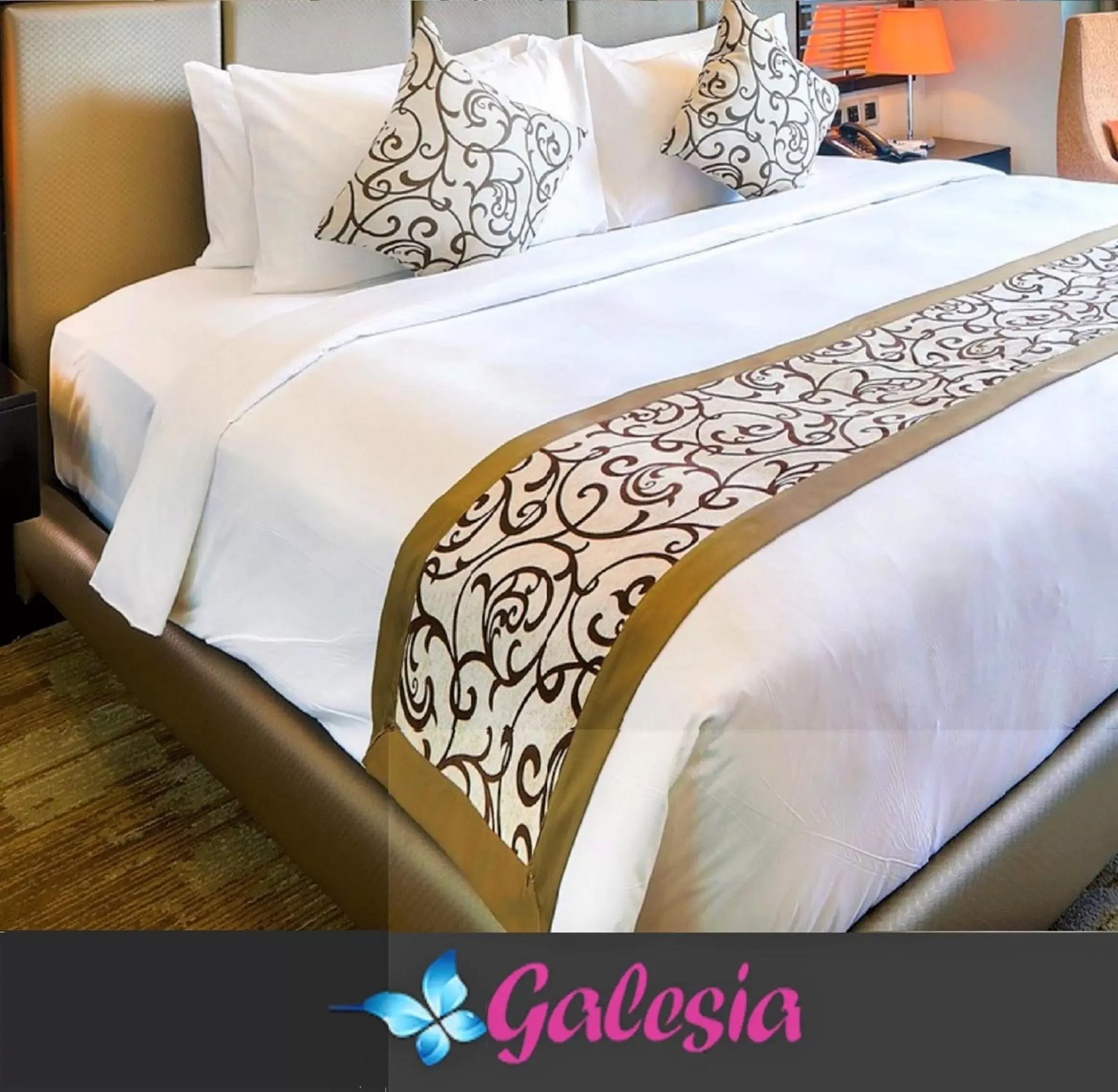 Bed in Galesia Hotel & Resort